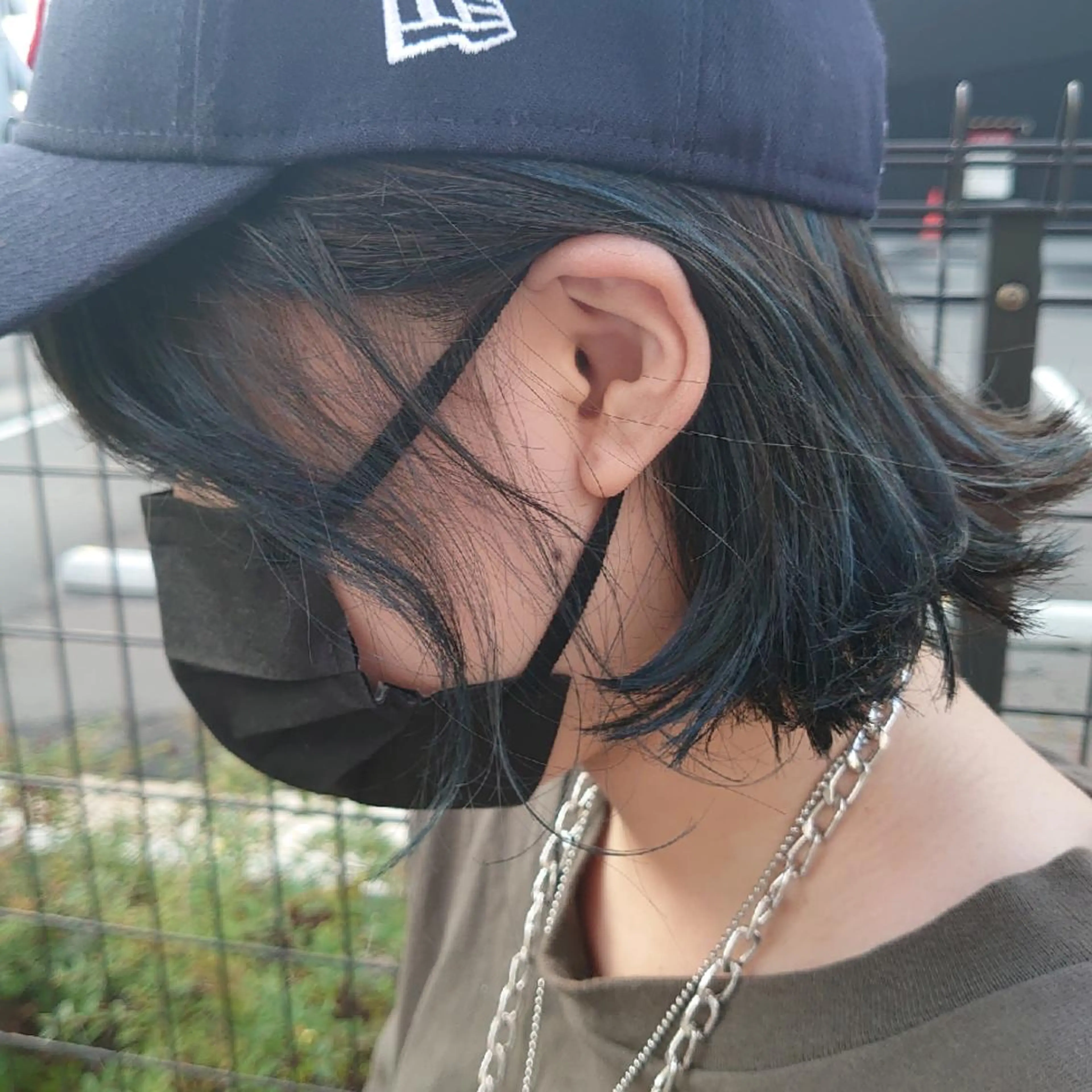 カラー ハイライトカラー ブリーチ/ヘアケア/ 艶髪/イギチハルのヘアスタイル