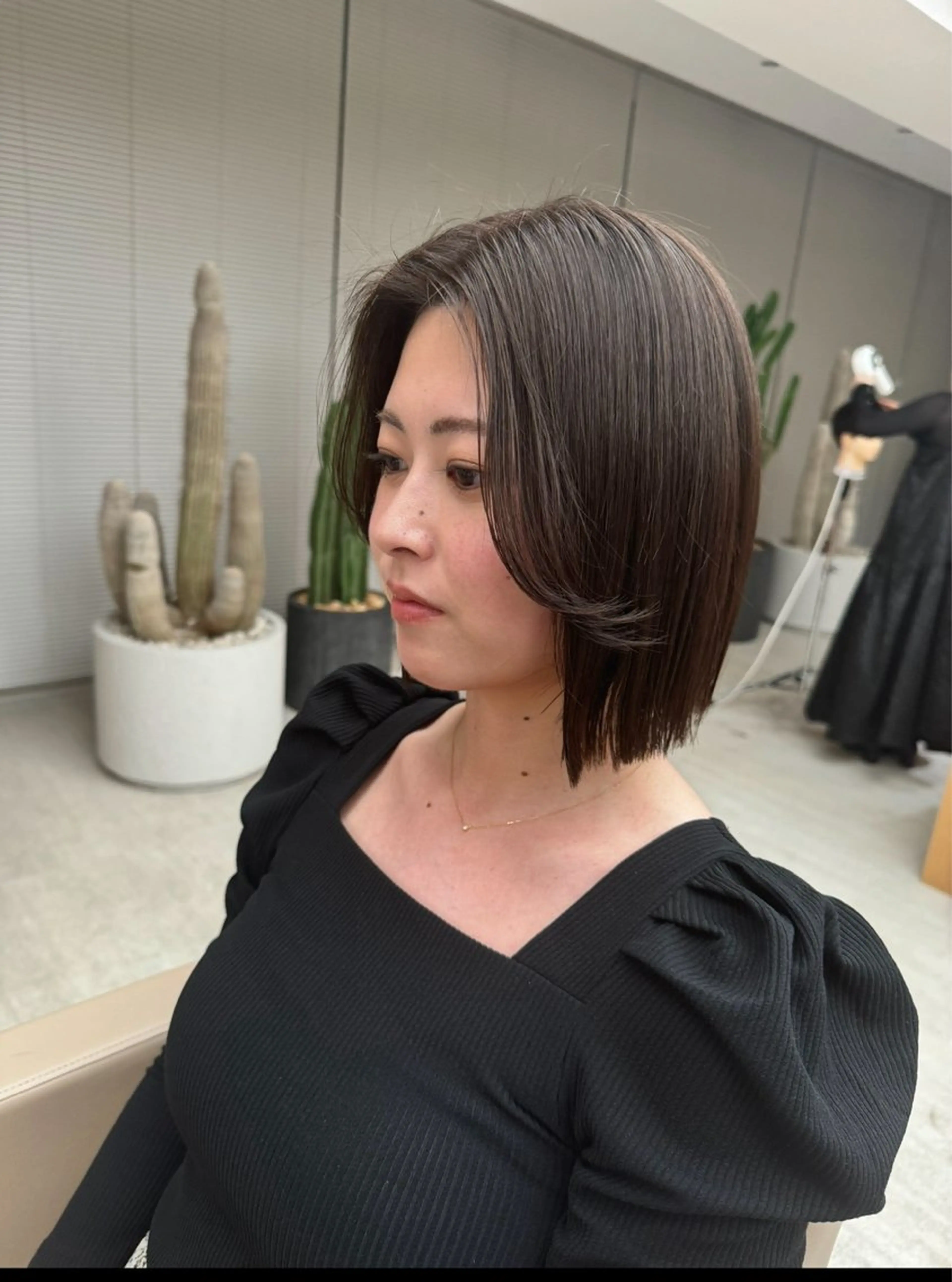 1日1人限定ボブカット➕透明感カラーの写真