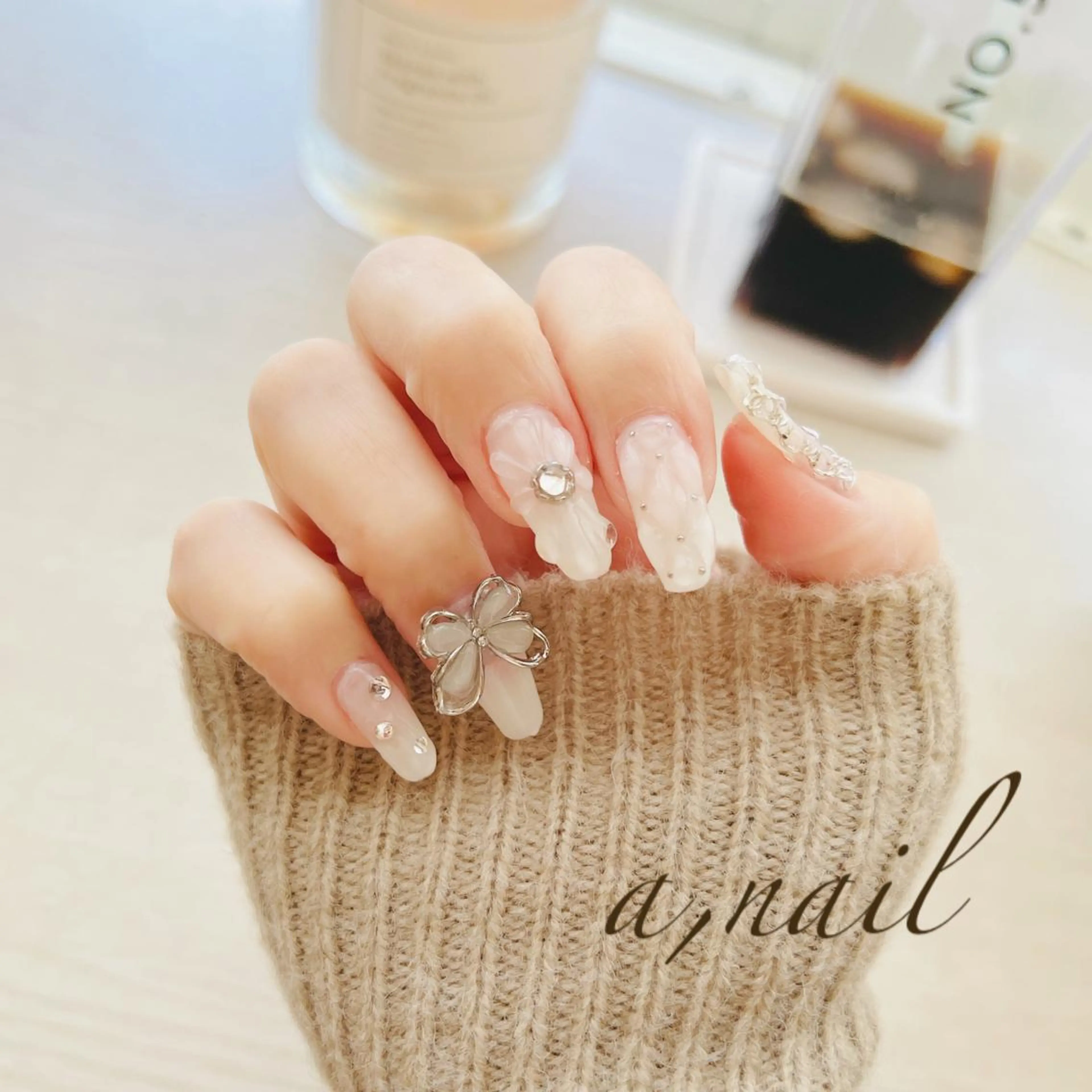 ネイル フットネイル ジェルネイル グラデーション 韓国ネイル ワンカラーネイル ネイルサロン エーネイルのネイルデザイン