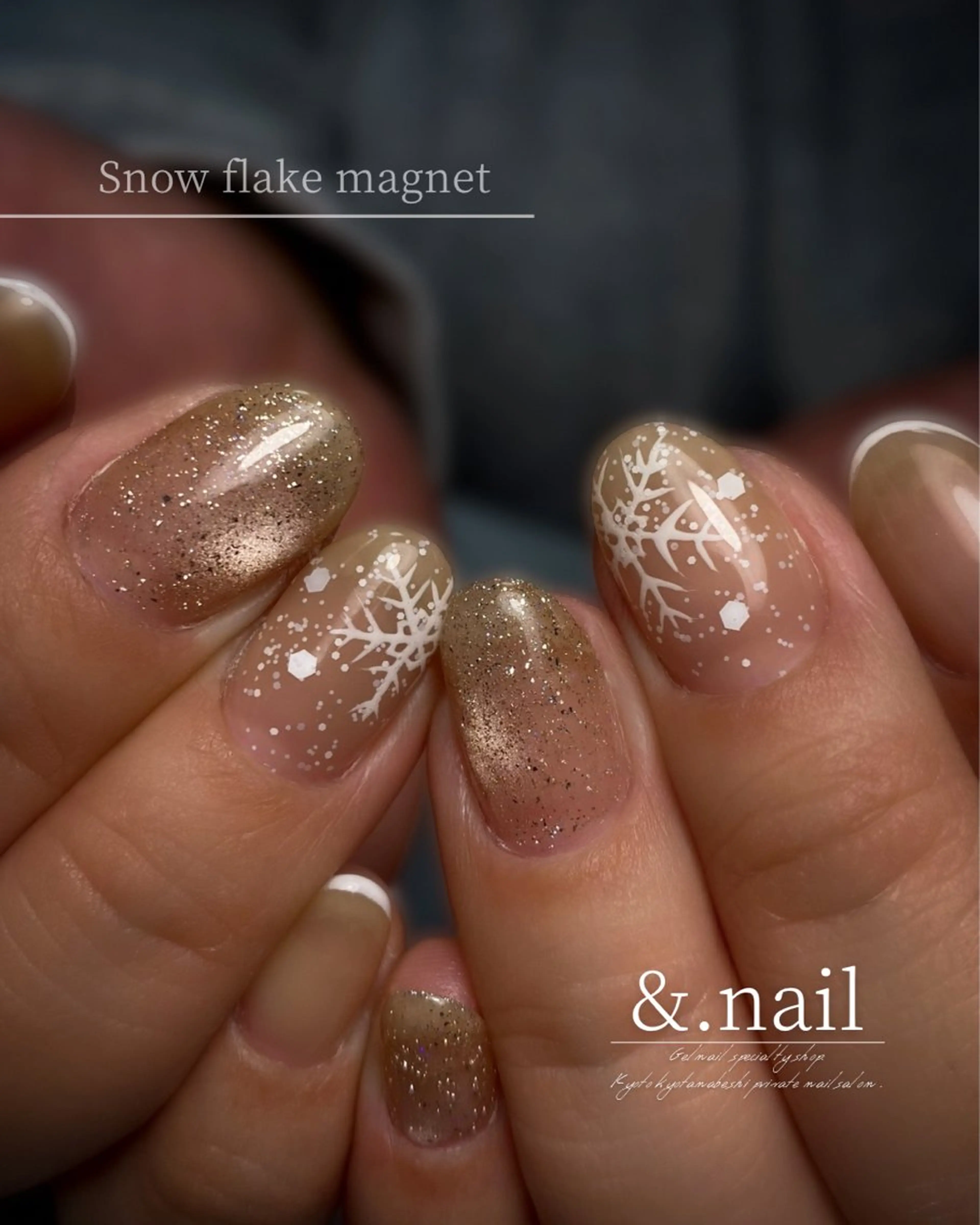 ネイル ハンドネイル &.nail/ ニュアンス/持込み可のネイルデザイン