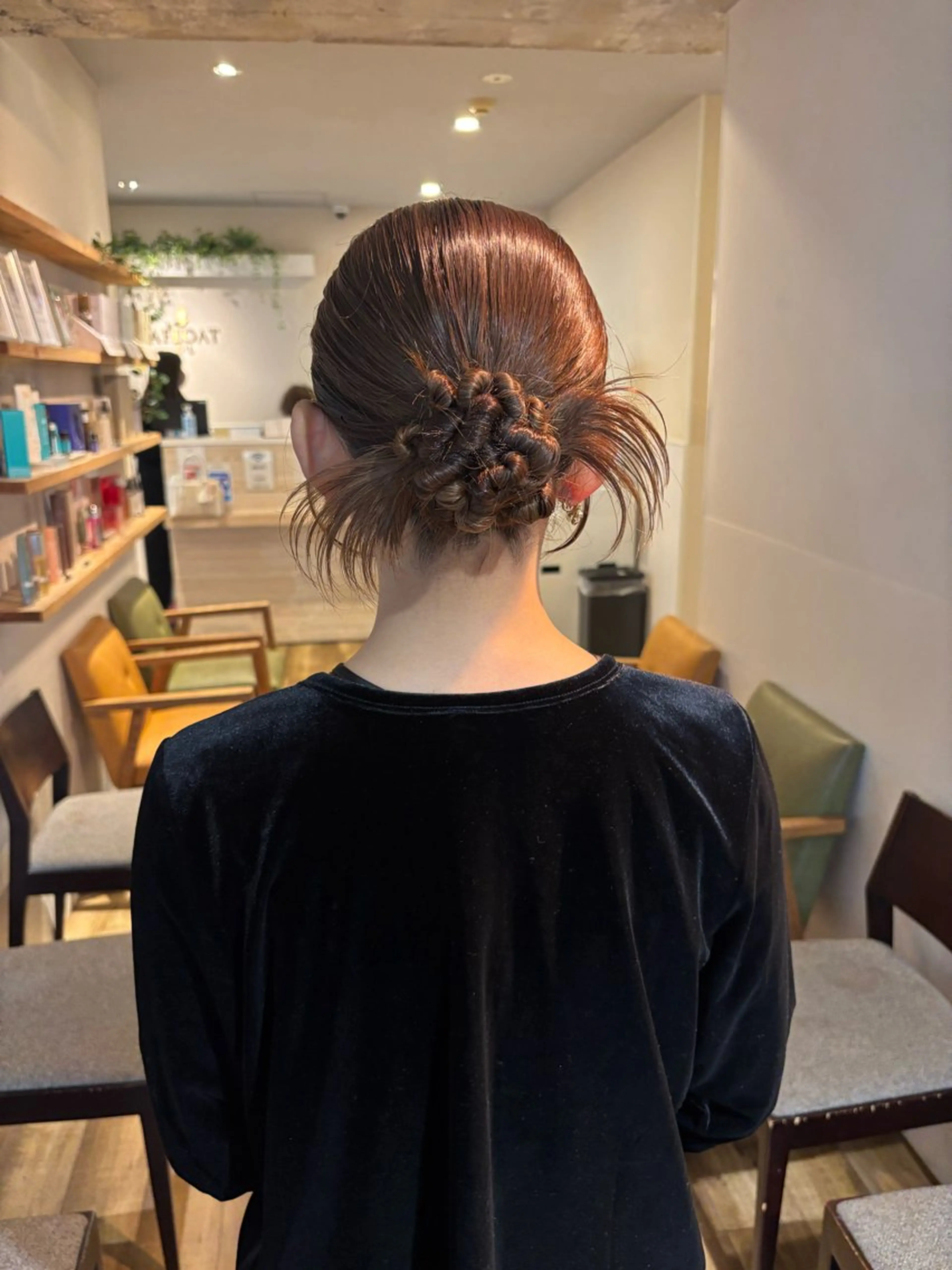 セミロング ヘアセット AFLOAT D’L所属・カットモデル募集‎ / 角本 藍のヘアスタイル