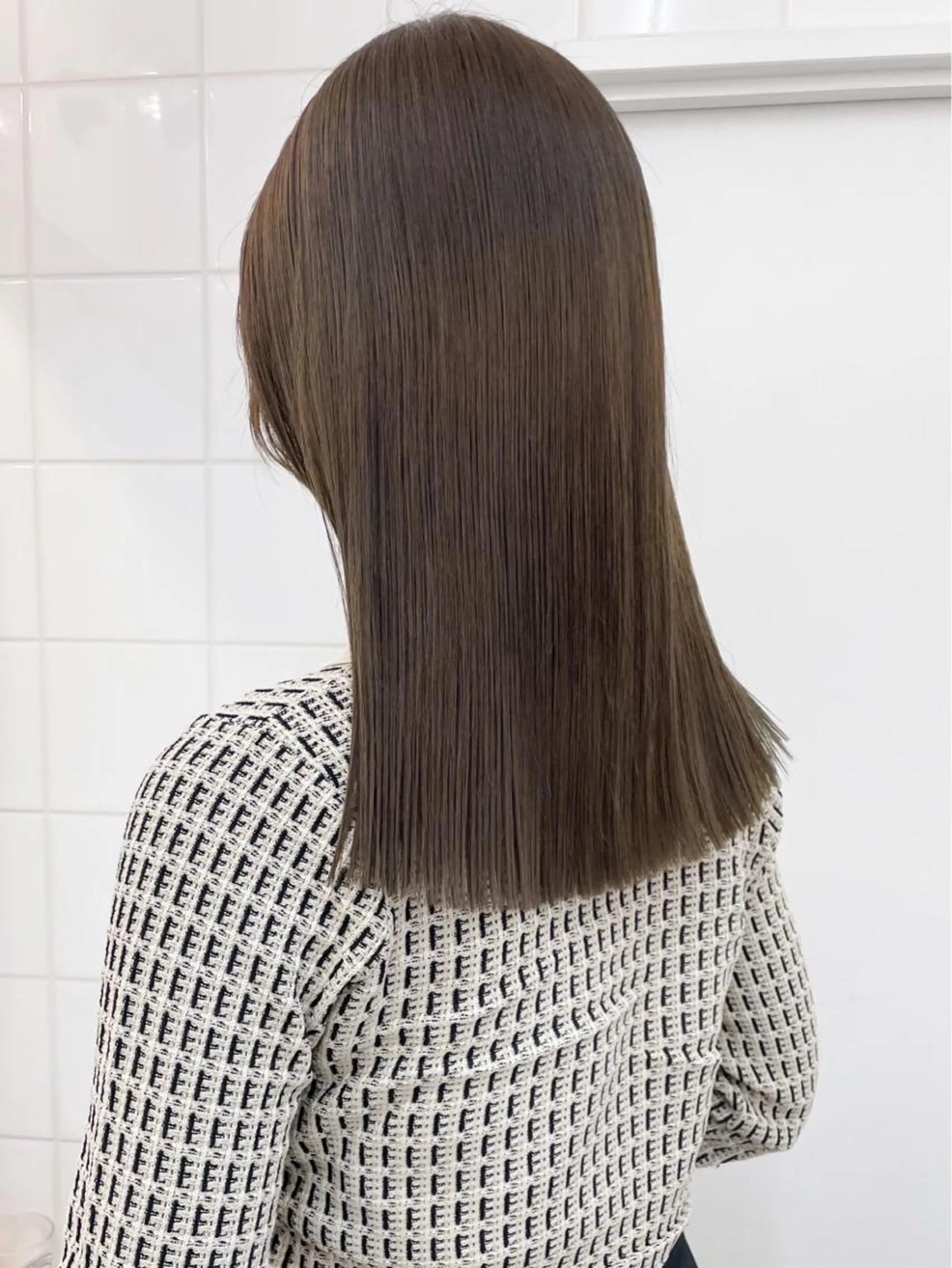 🌟当日限定髪質ケアメニュー🌟🌿柔らかい透明感ワンカラー🌿＋選べるトリートメント#韓国#ミニモ学割の写真