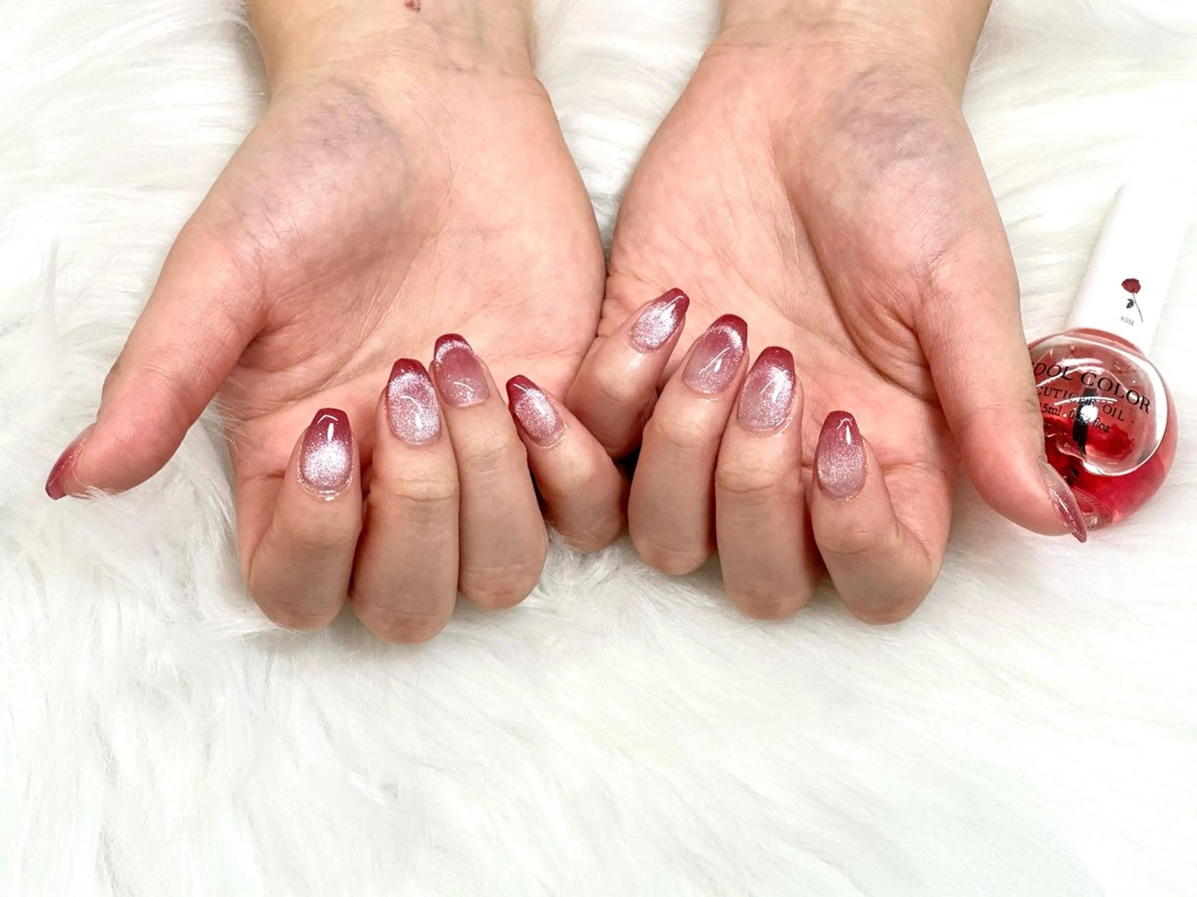 マグネット＋チーク☆カラークラデの写真