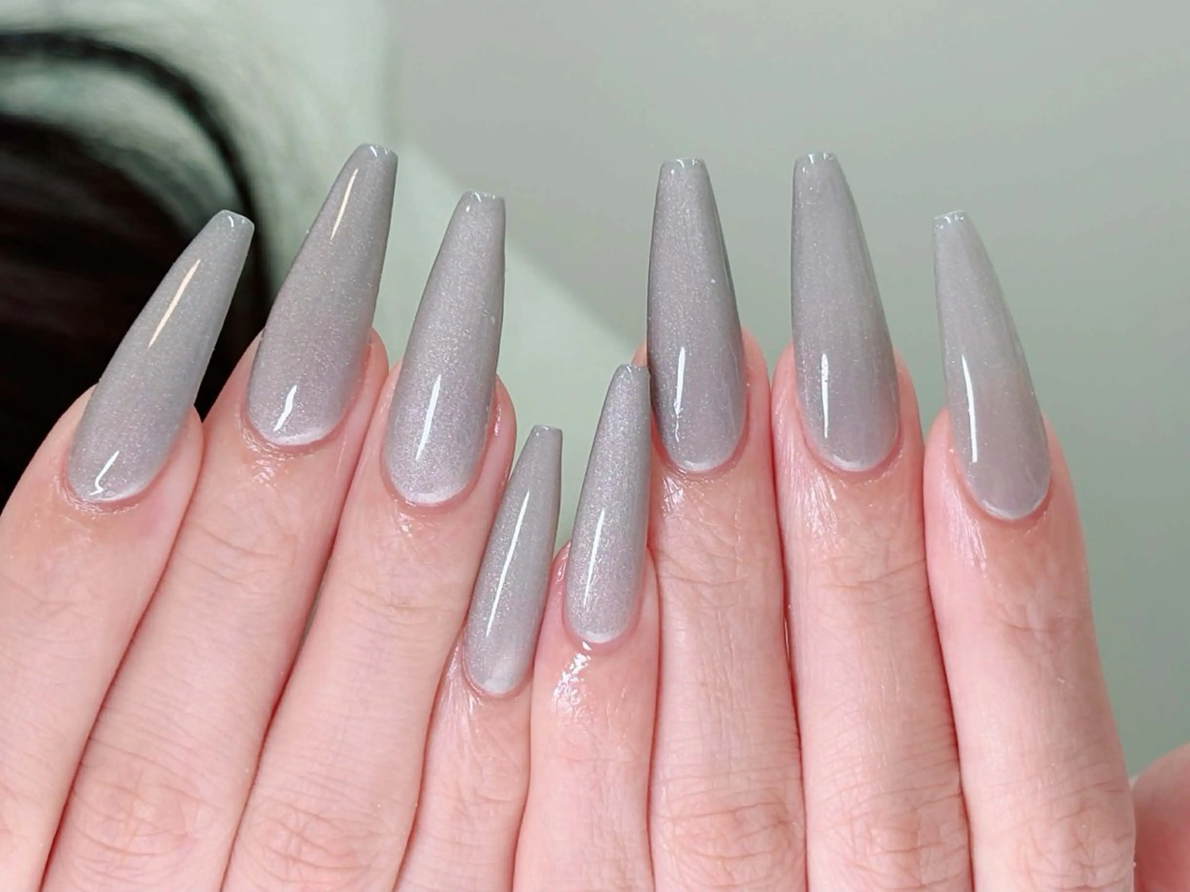 自爪 マグネット・フラッシュネイル 💕の写真