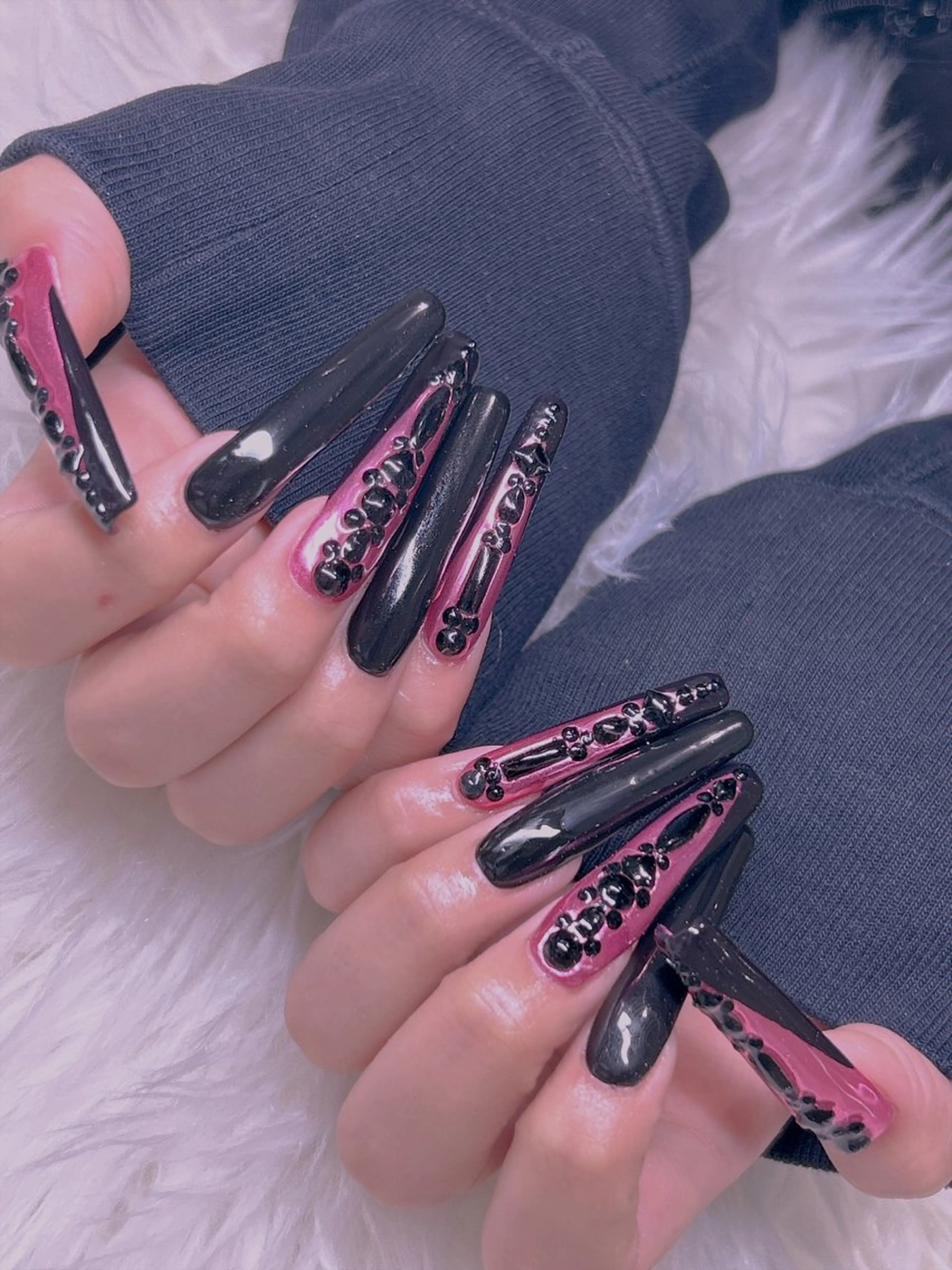 ネイル ハンドネイル 長さだし専門店 M2 rikaのネイルデザイン