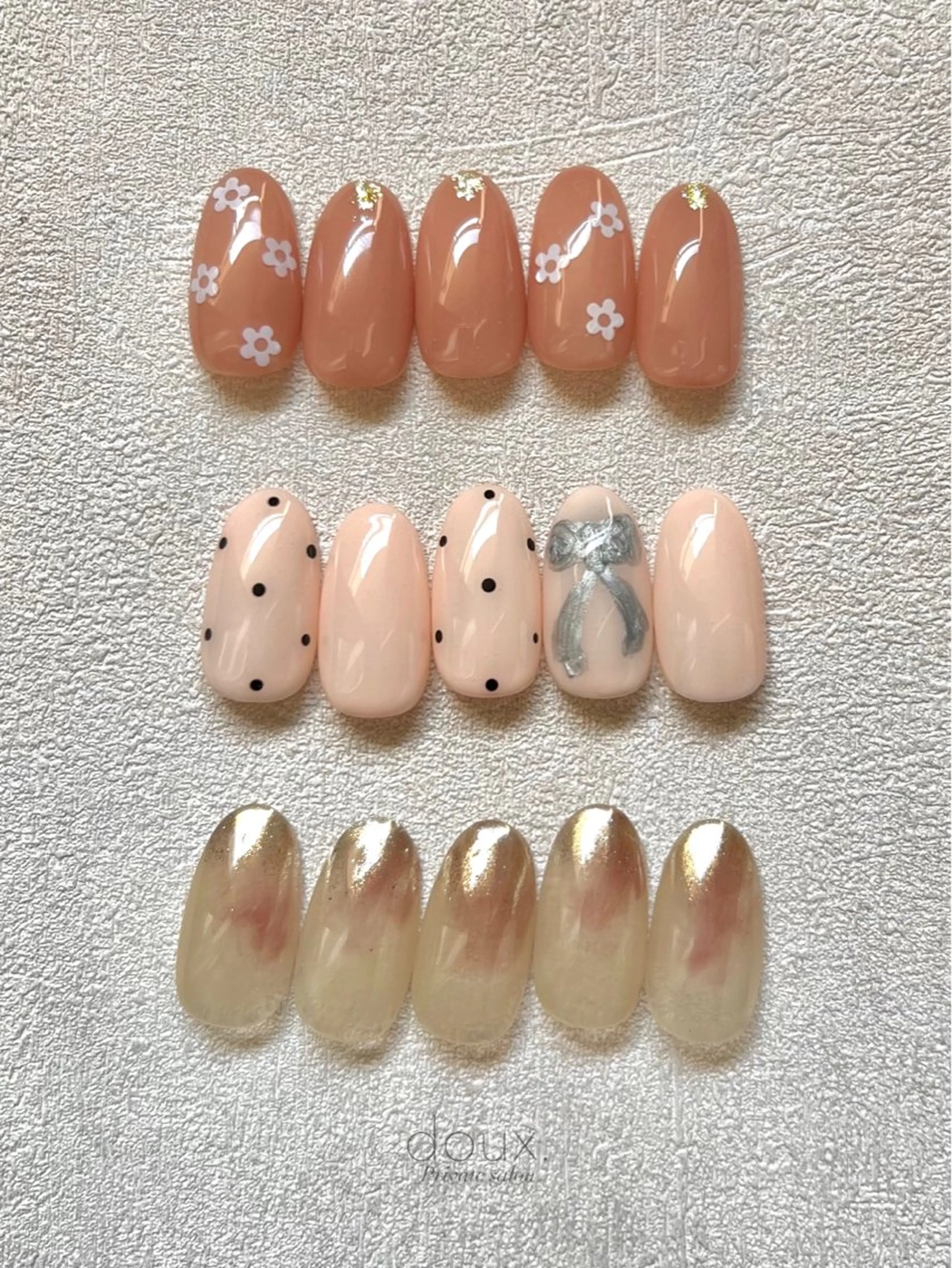 ネイル アートネイル フラワーネイル 韓国ネイル ミラーネイル ニュアンスネイル ハンドネイル doux. nailのネイルデザイン