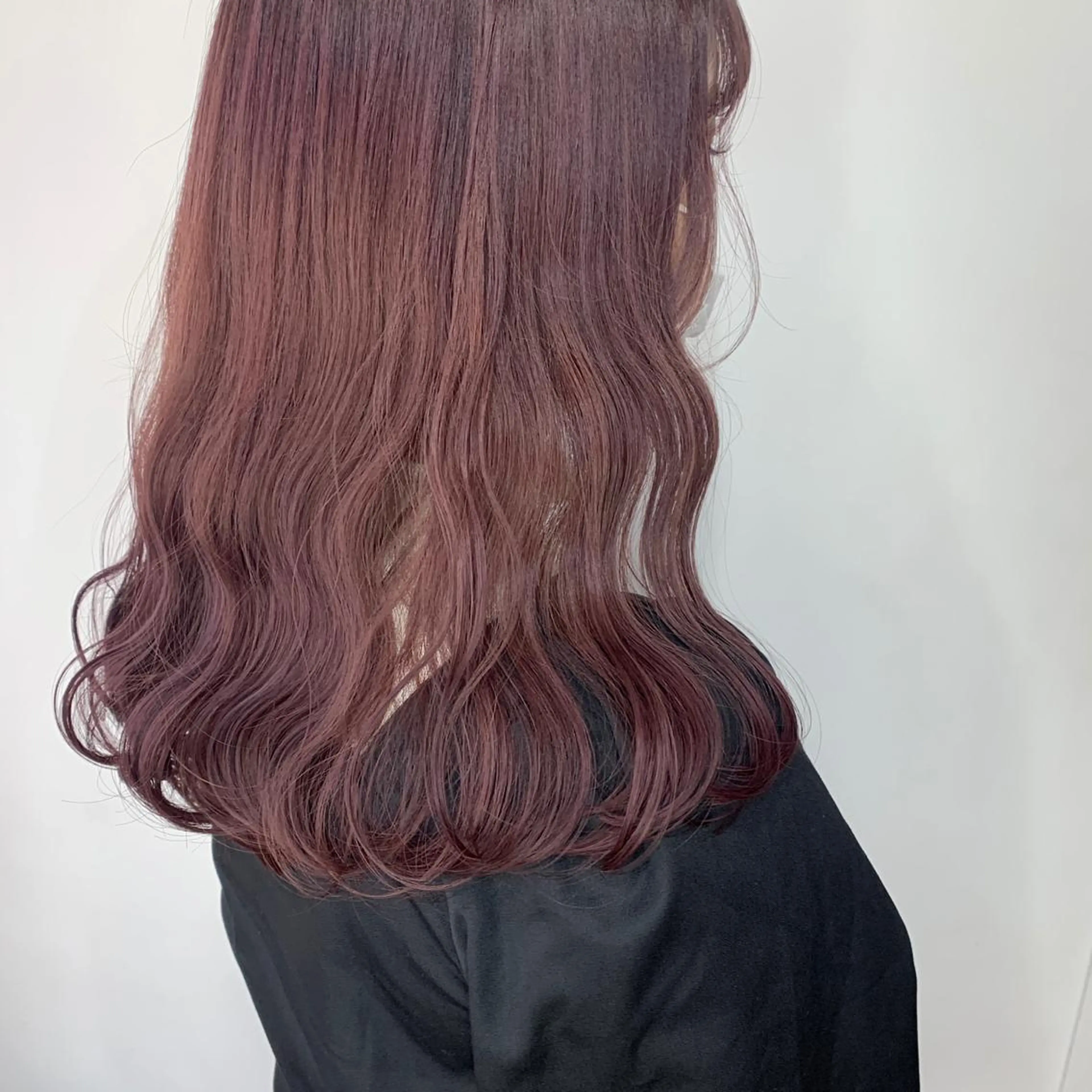 ミディアム カラー ヘアカラー トリートメント HARUKA韓国ヘア /Luana梅田のヘアスタイル