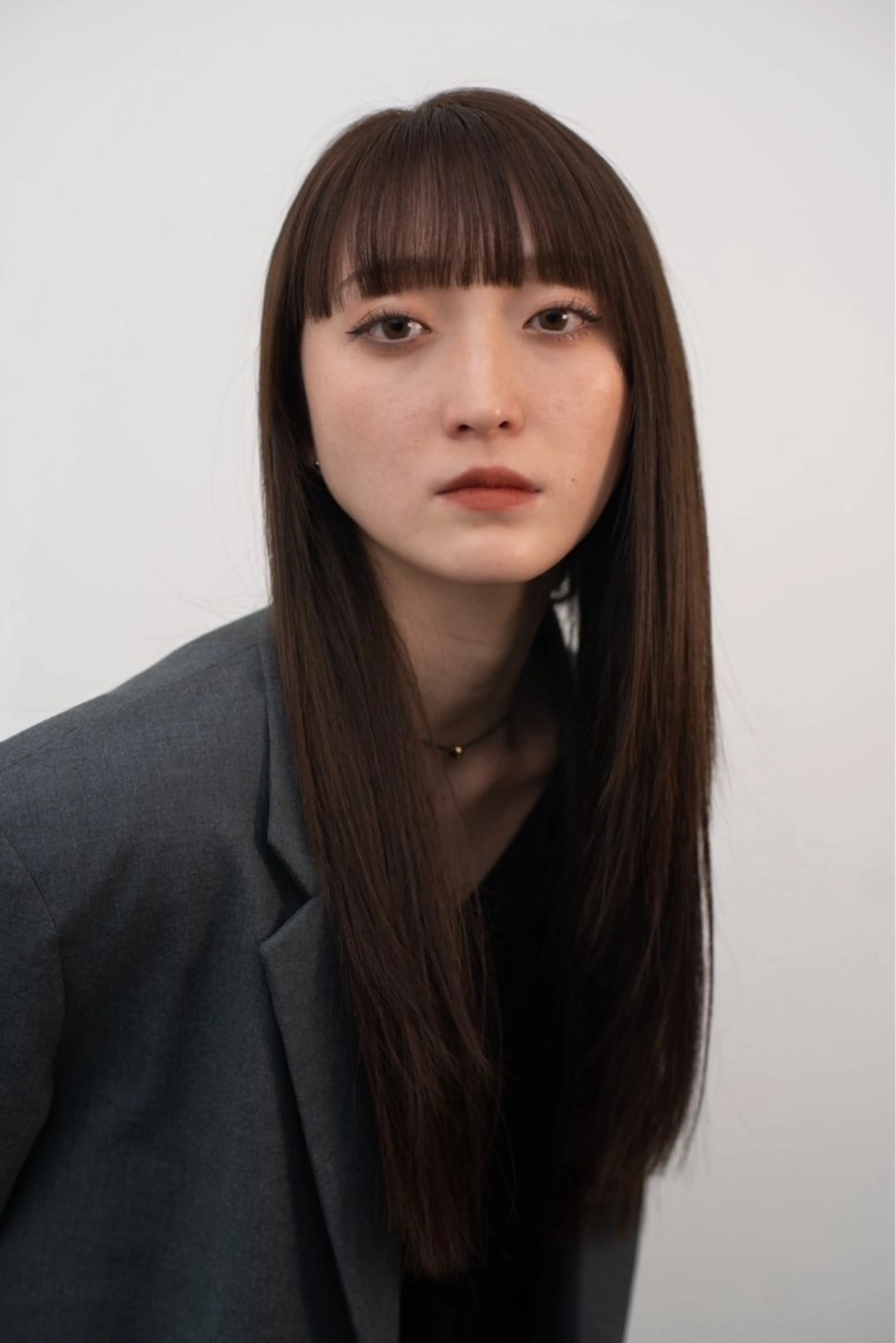 ロング SHINDO MIYUのヘアスタイル