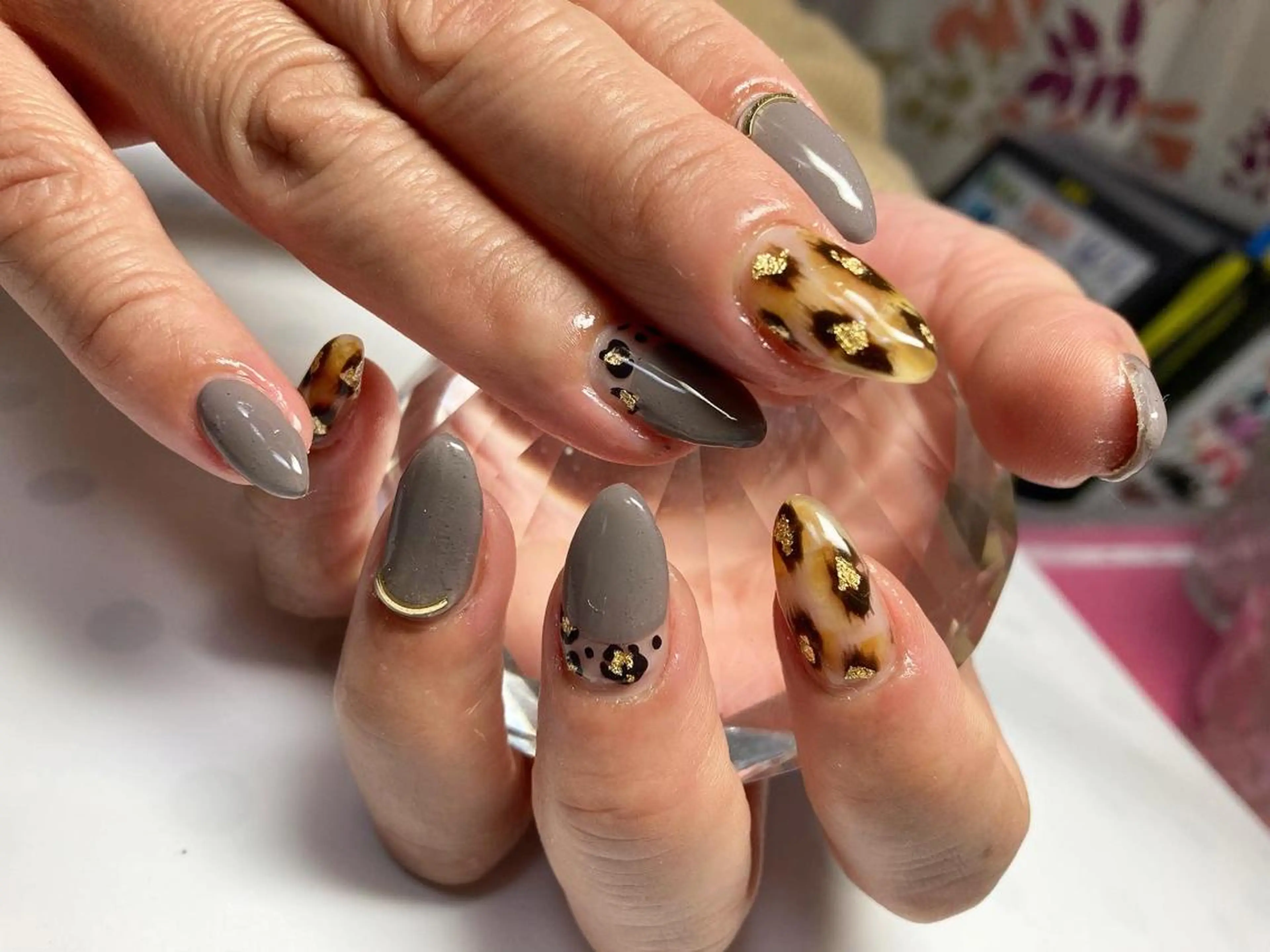 ミディアム ネイル nail yukkoのネイルデザイン