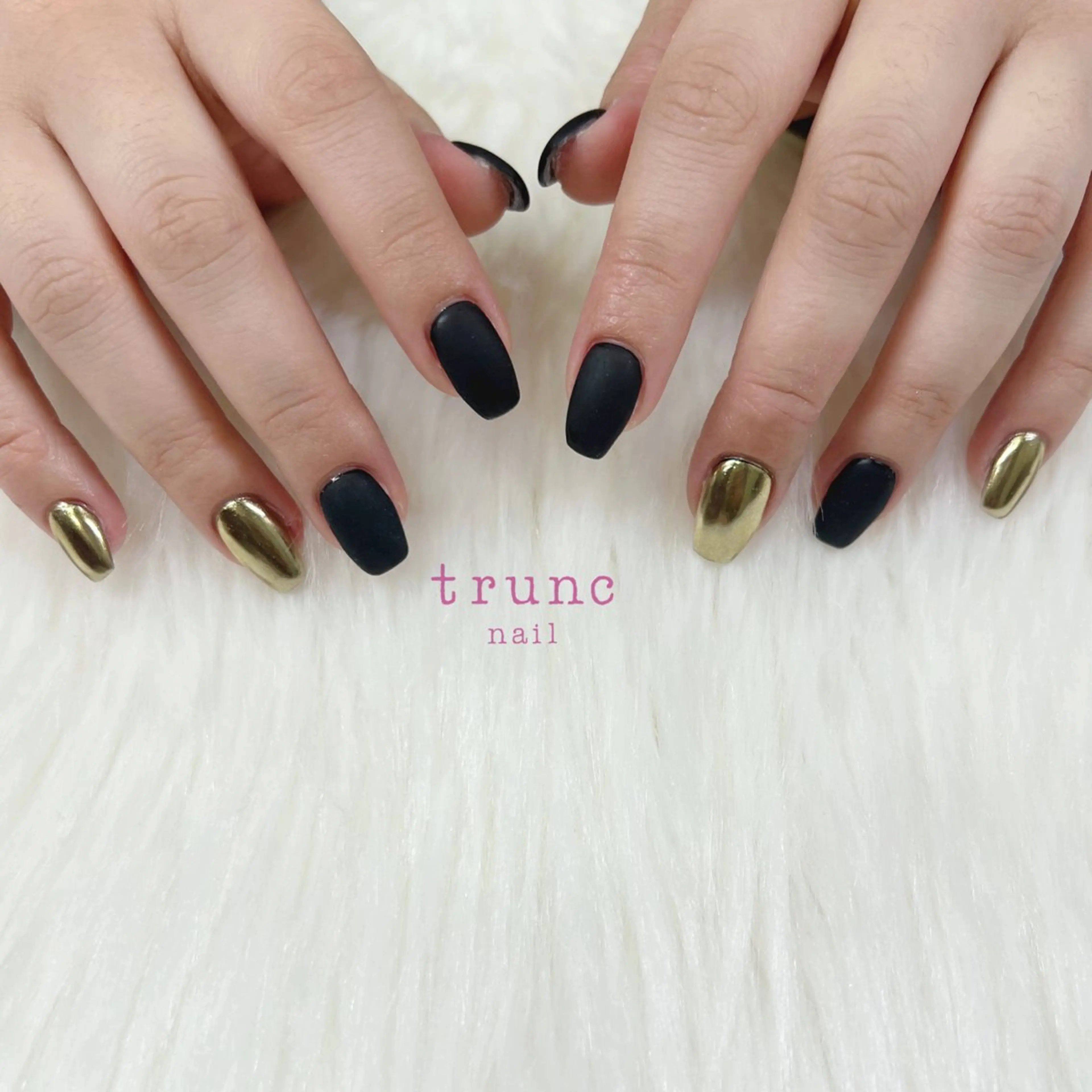 ネイル trunc nail 🌻宮下🌻のネイルデザイン