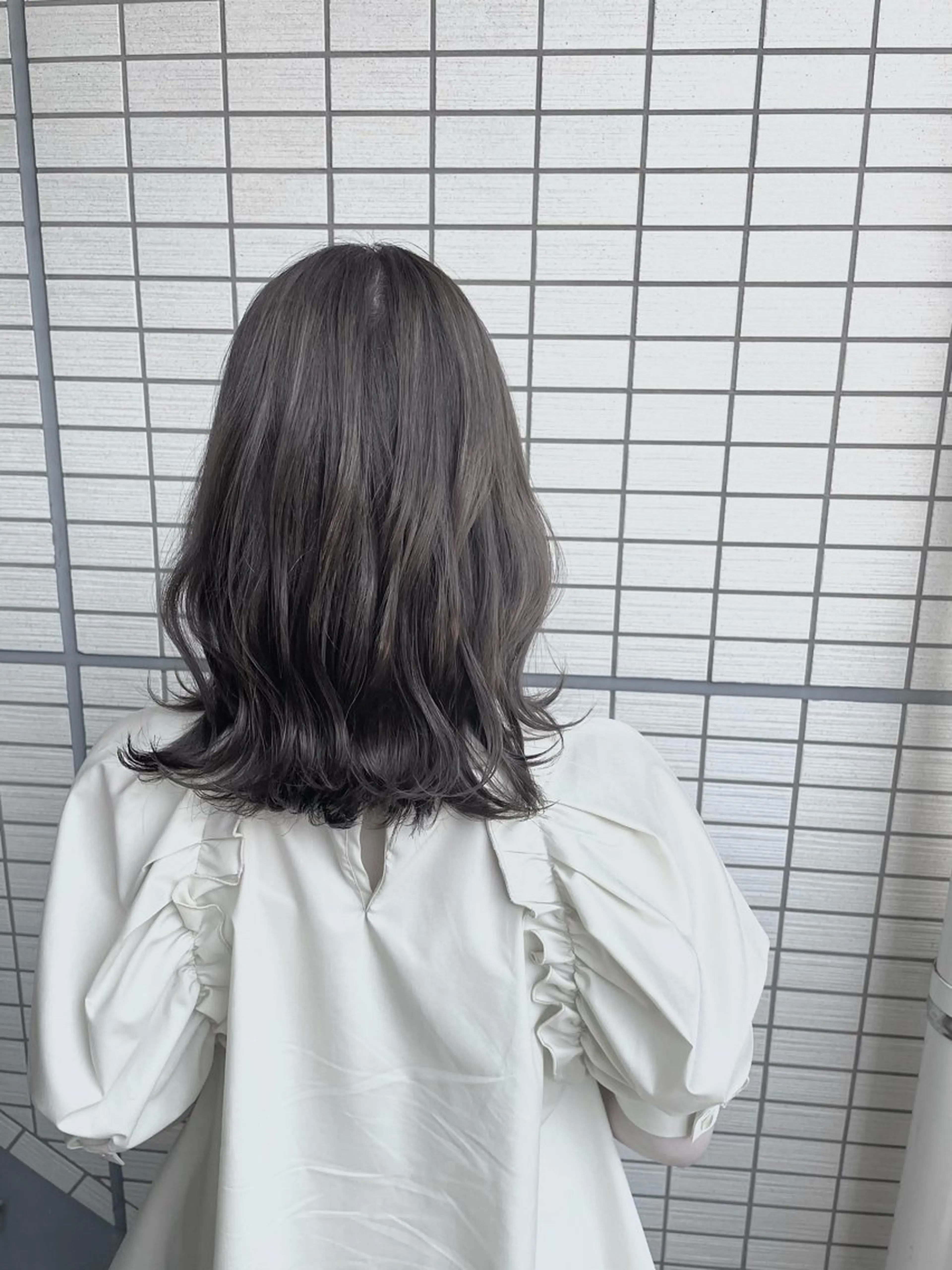 セミロング カラー グレージュ MITSU ✂️のヘアスタイル