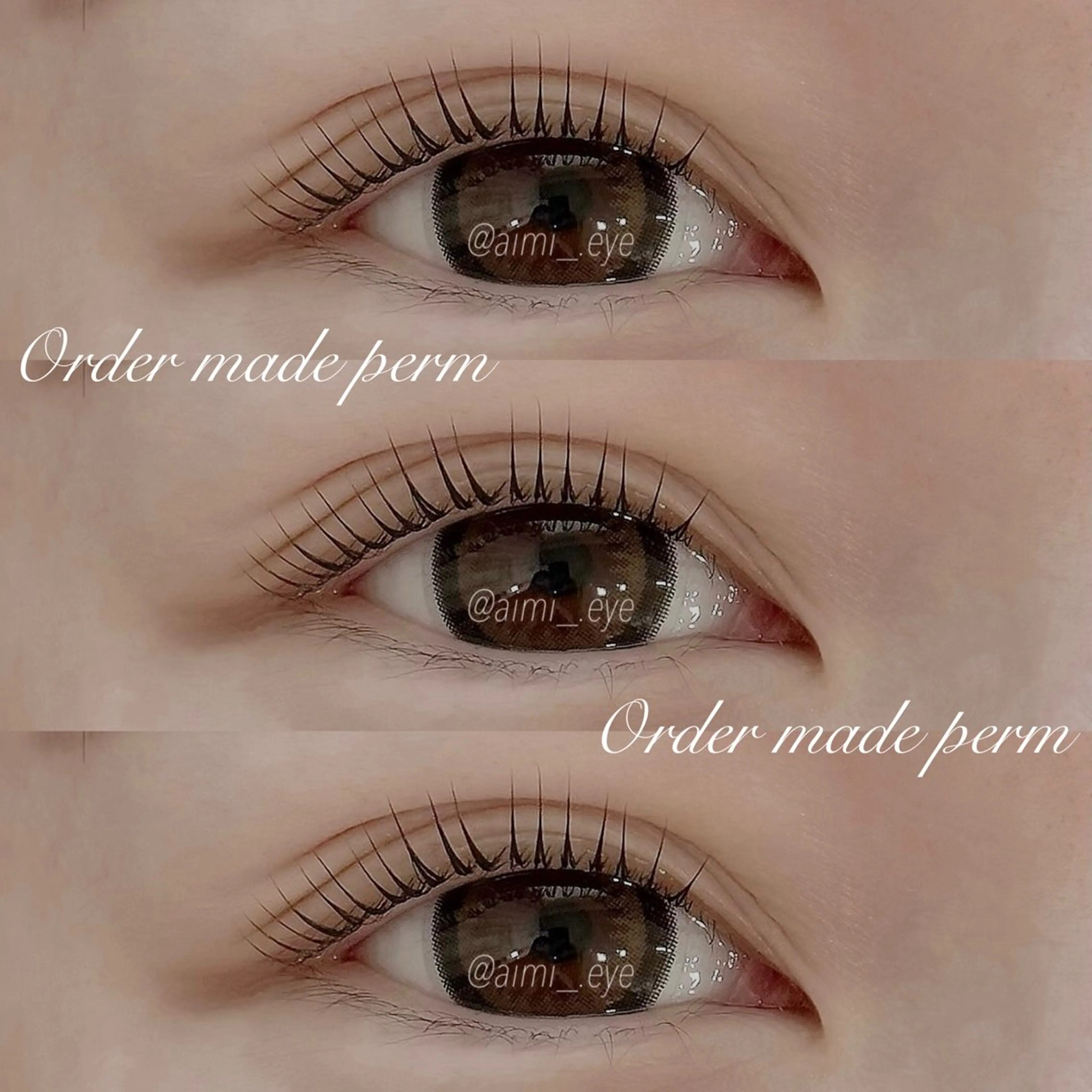 マツエク・マツパ まつげパーマ マツパ 𝙚𝙢𝙪. 🖤𝘼𝙞𝙢𝙞のマツエク・マツパデザイン