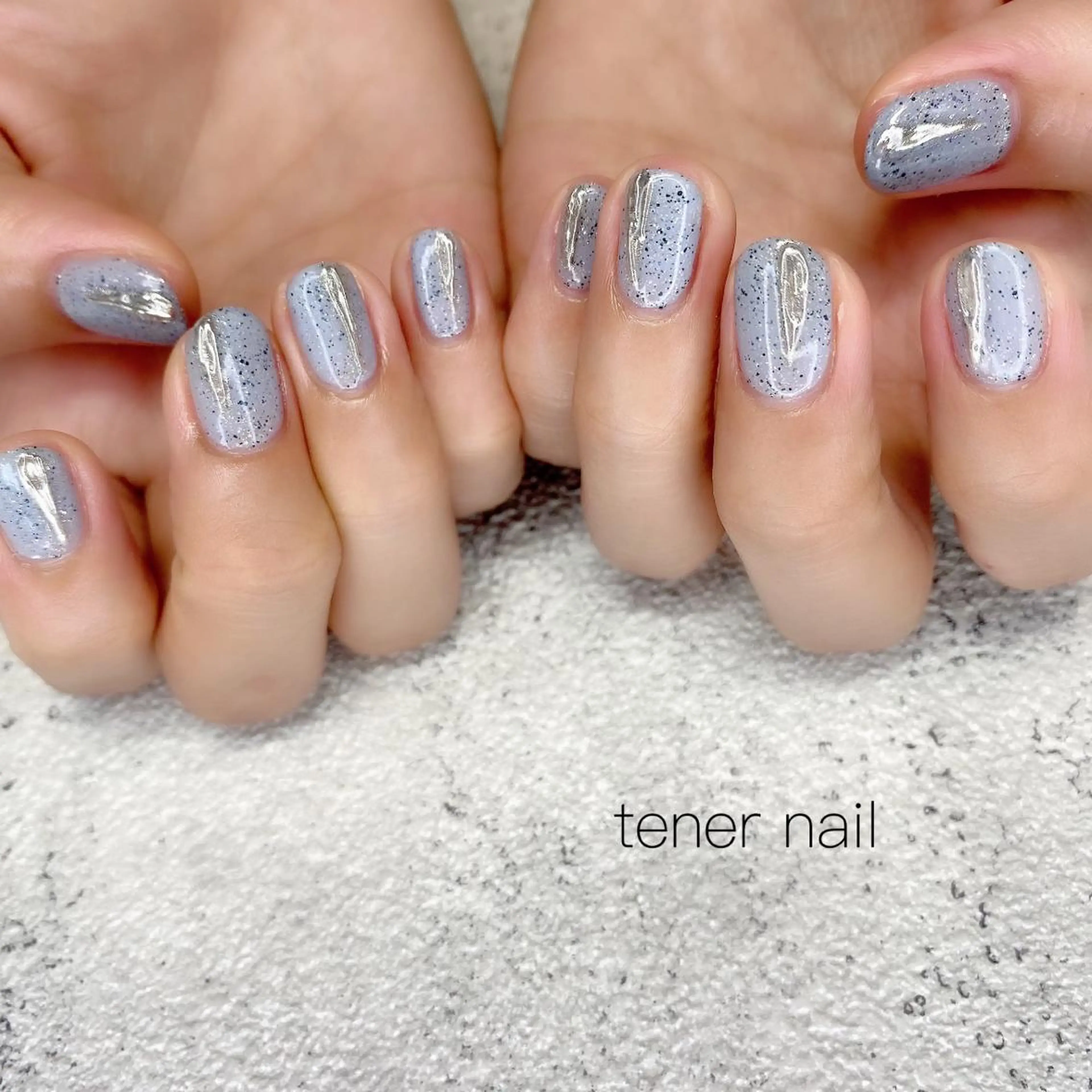 ネイル ジェルネイル ミラーネイル tener  nail  テネルネイル所属・テネルネイル tener nailのネイルデザイン
