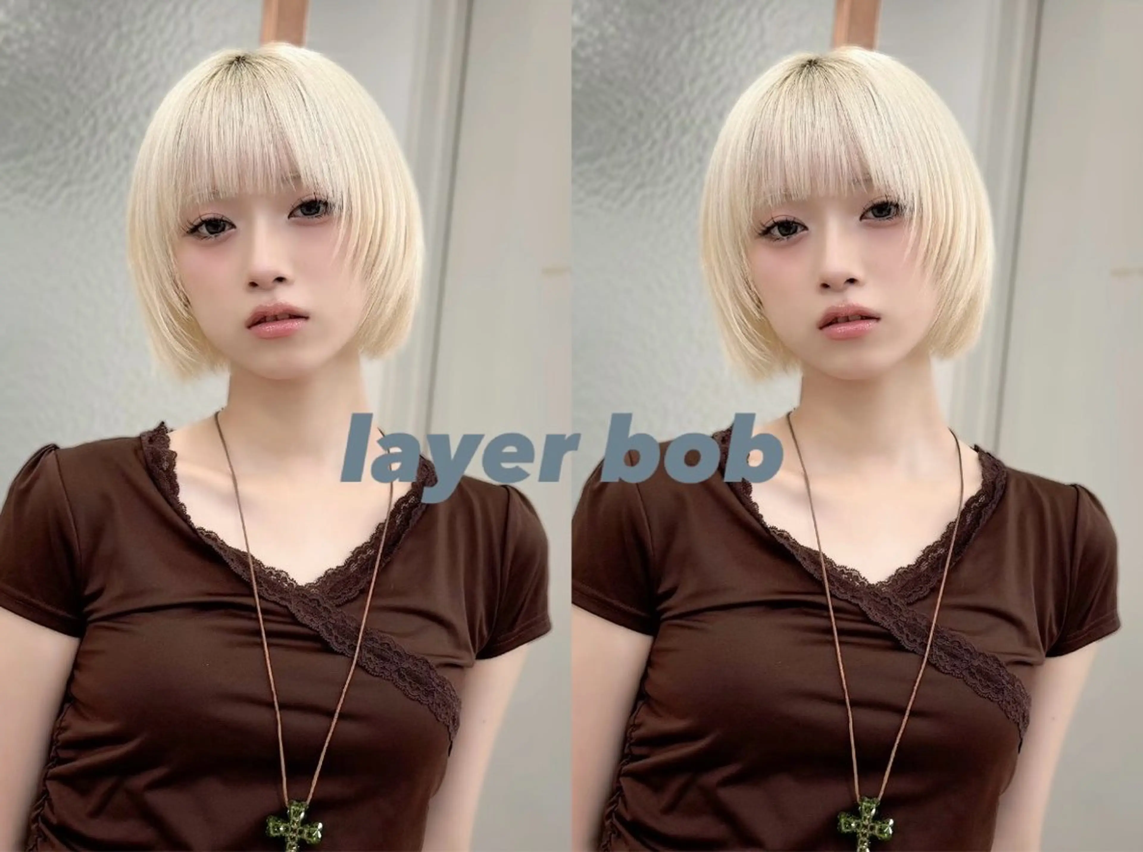 ショート ボブ/透明感カラー/ 髪質改善 颯空🎀のヘアスタイル