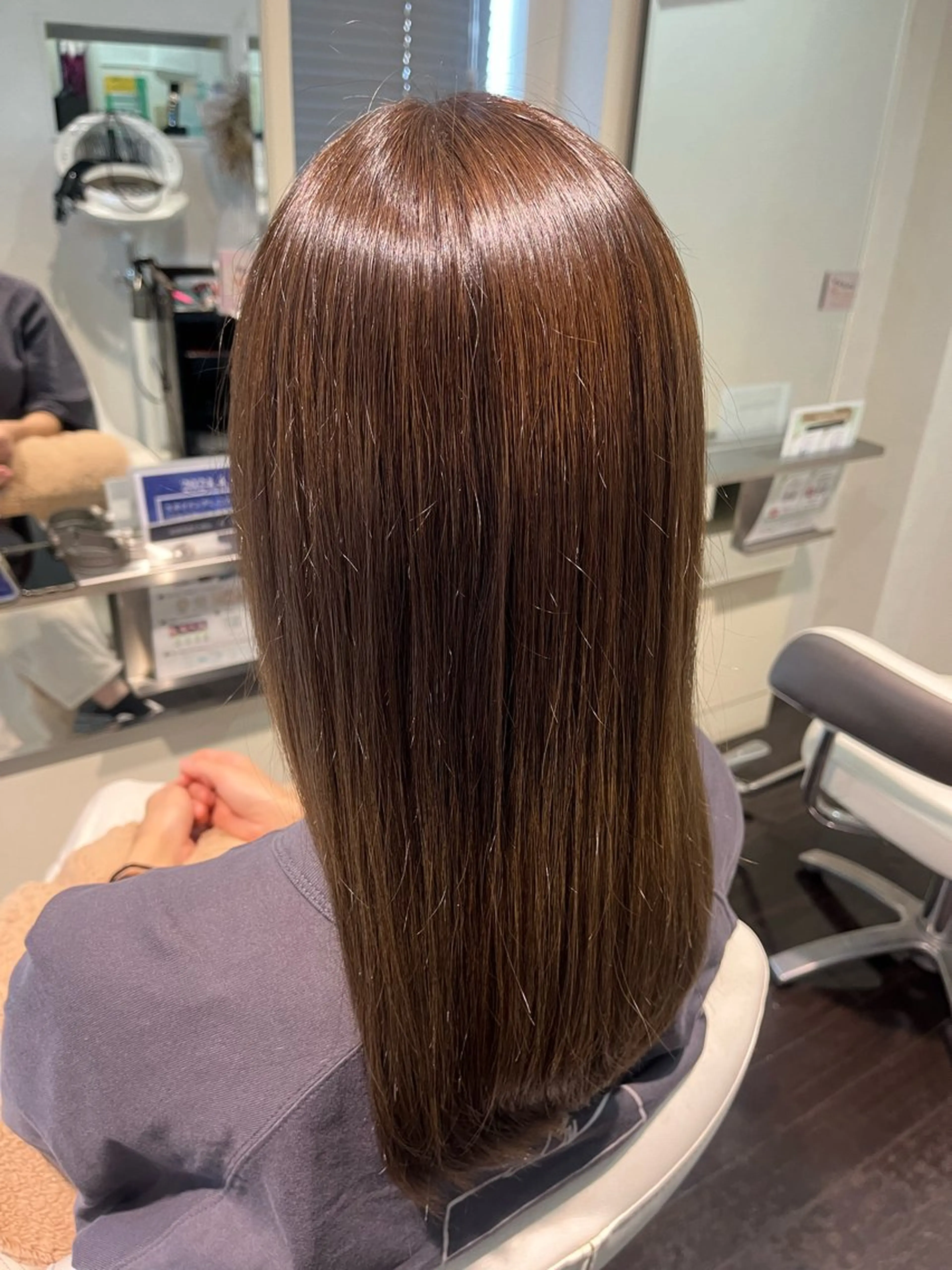 ⭐️カット➕酸性ストレート➕トリートメントの写真