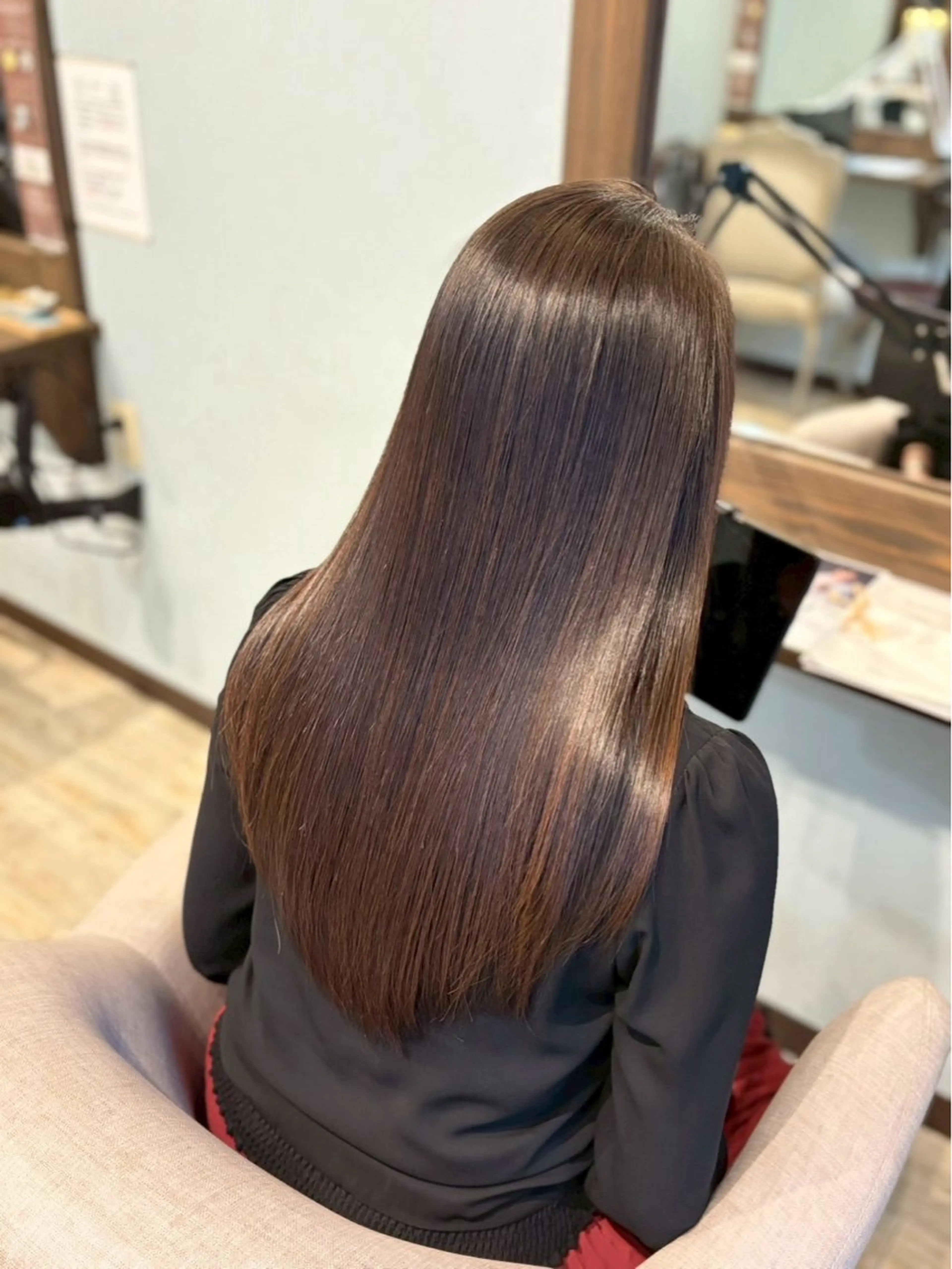 【圧倒的ダメージケア】シルクTR超高濃度水素カラー(シングルカラー)+似合わせカットの写真