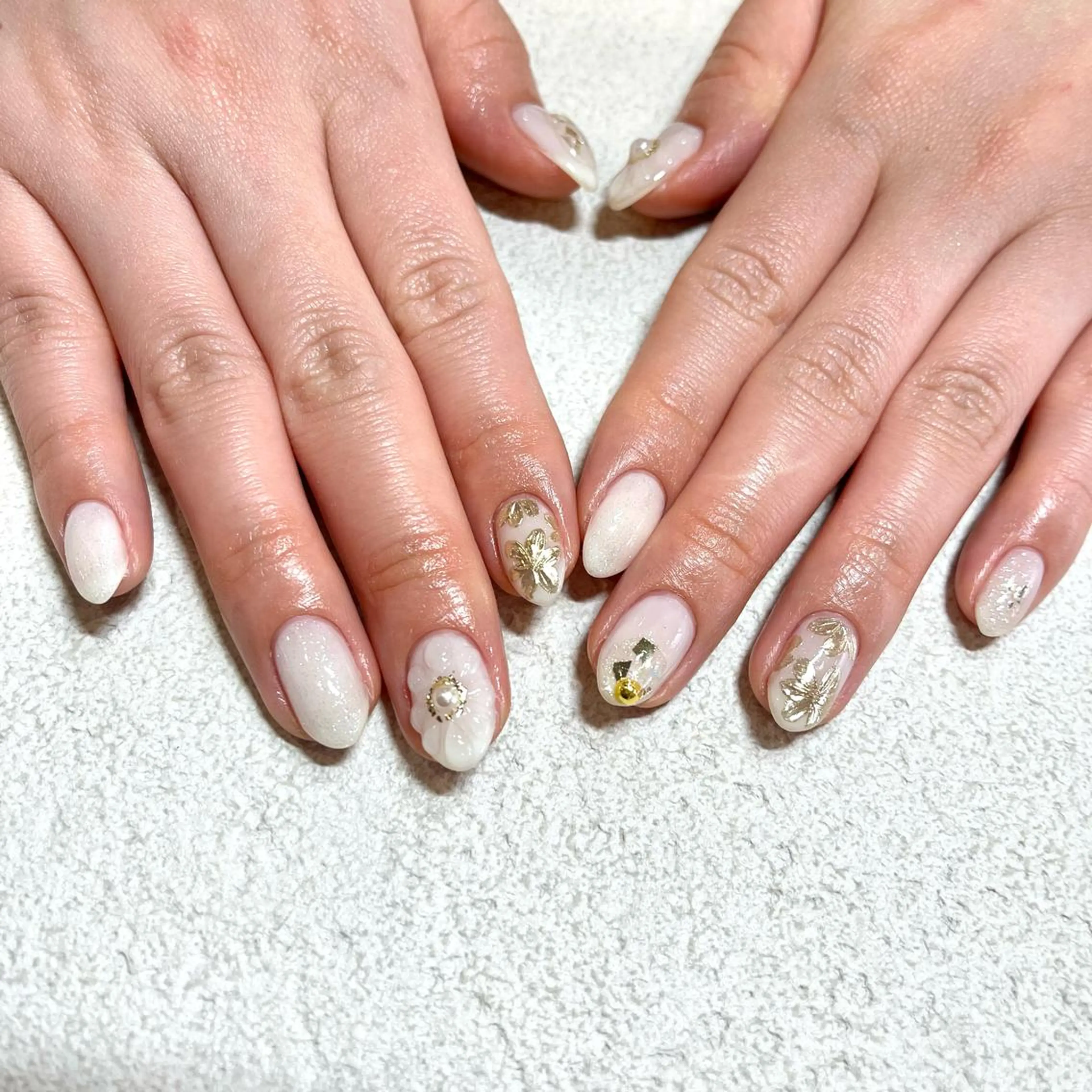 ネイル ハンドネイル Cleo伏見店🌿 Momokaのネイルデザイン