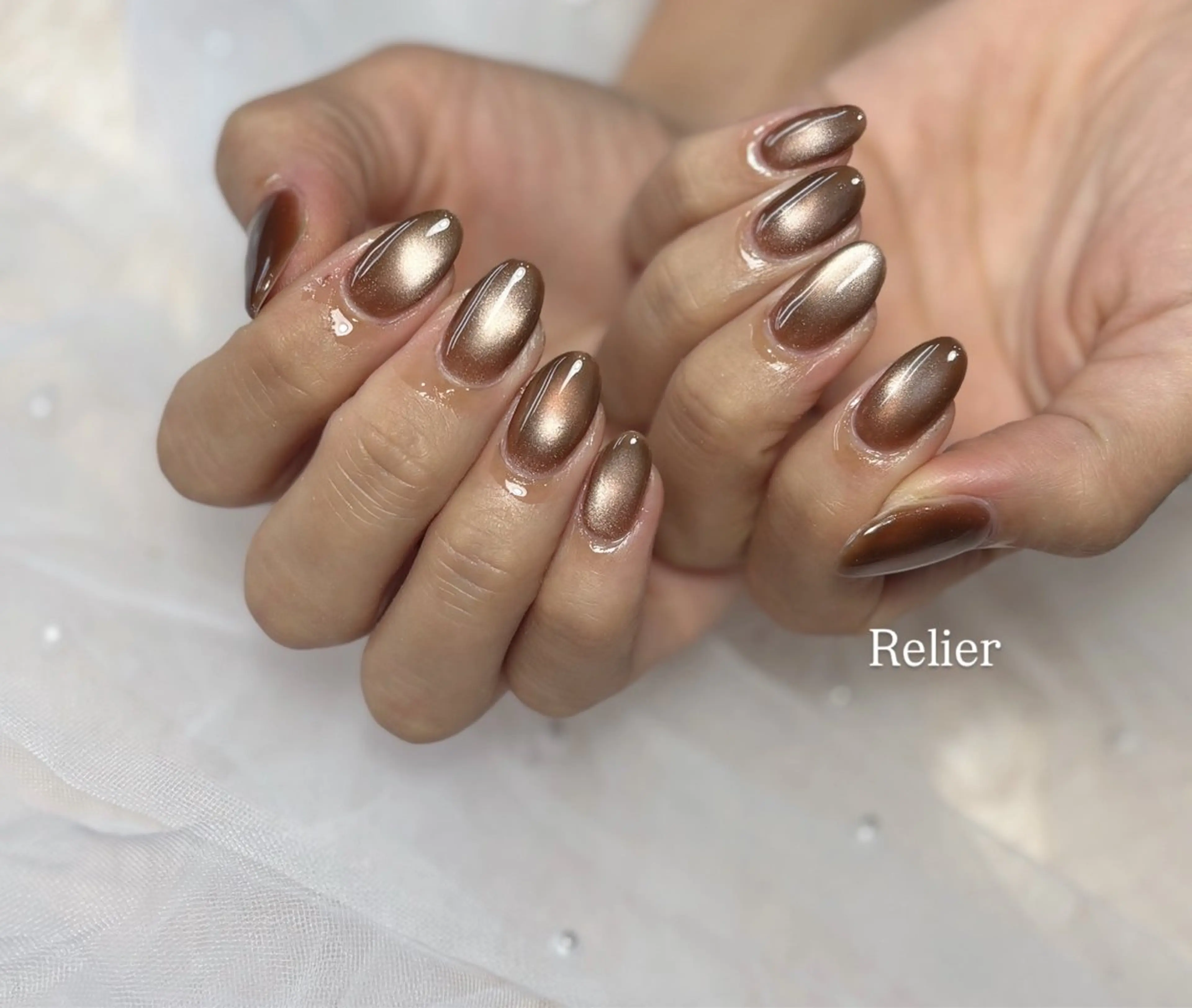 ネイル マグネットネイル Nail salon Relierのネイルデザイン