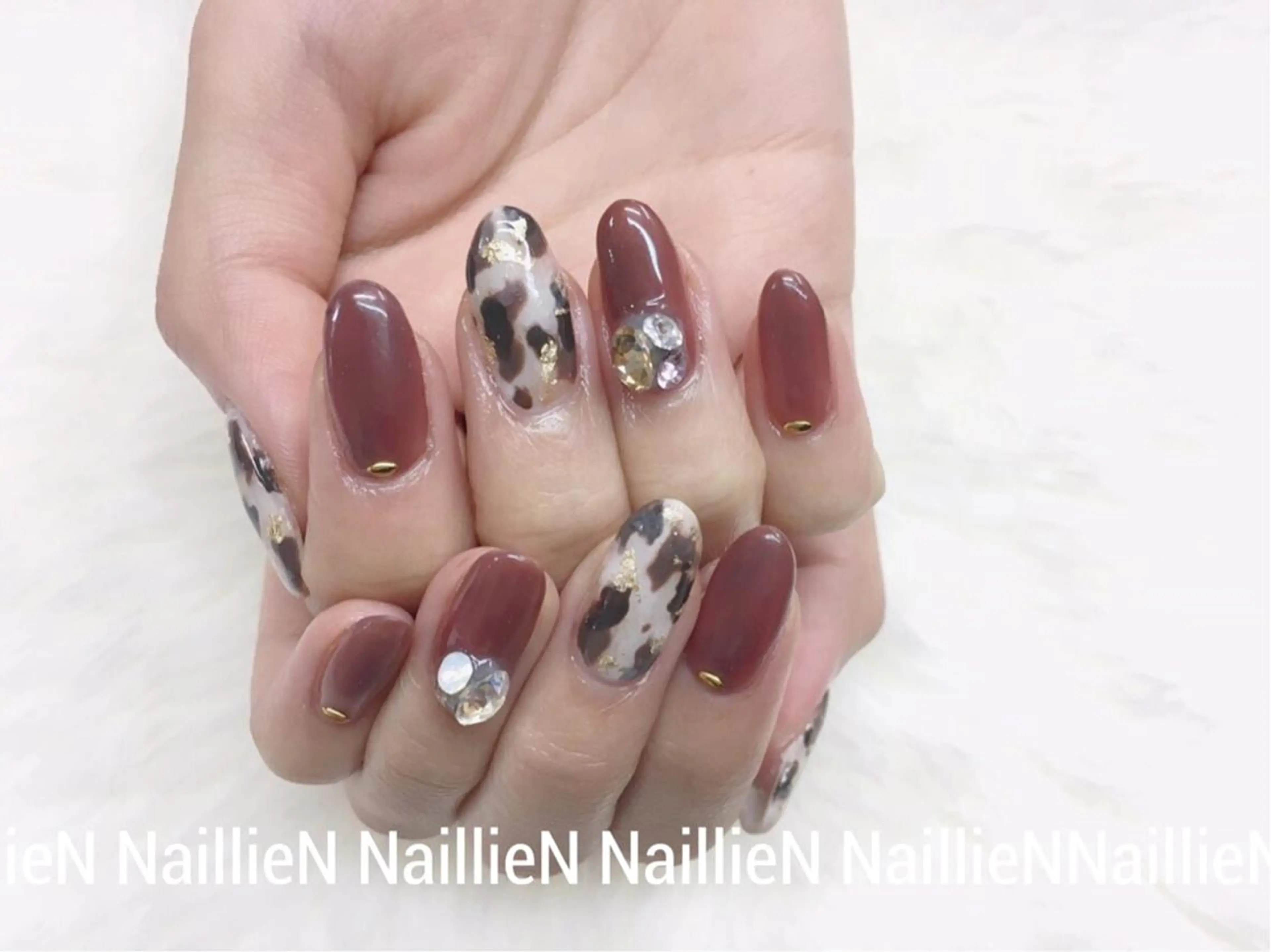 ネイル アニマル柄 Nail lieNのネイルデザイン