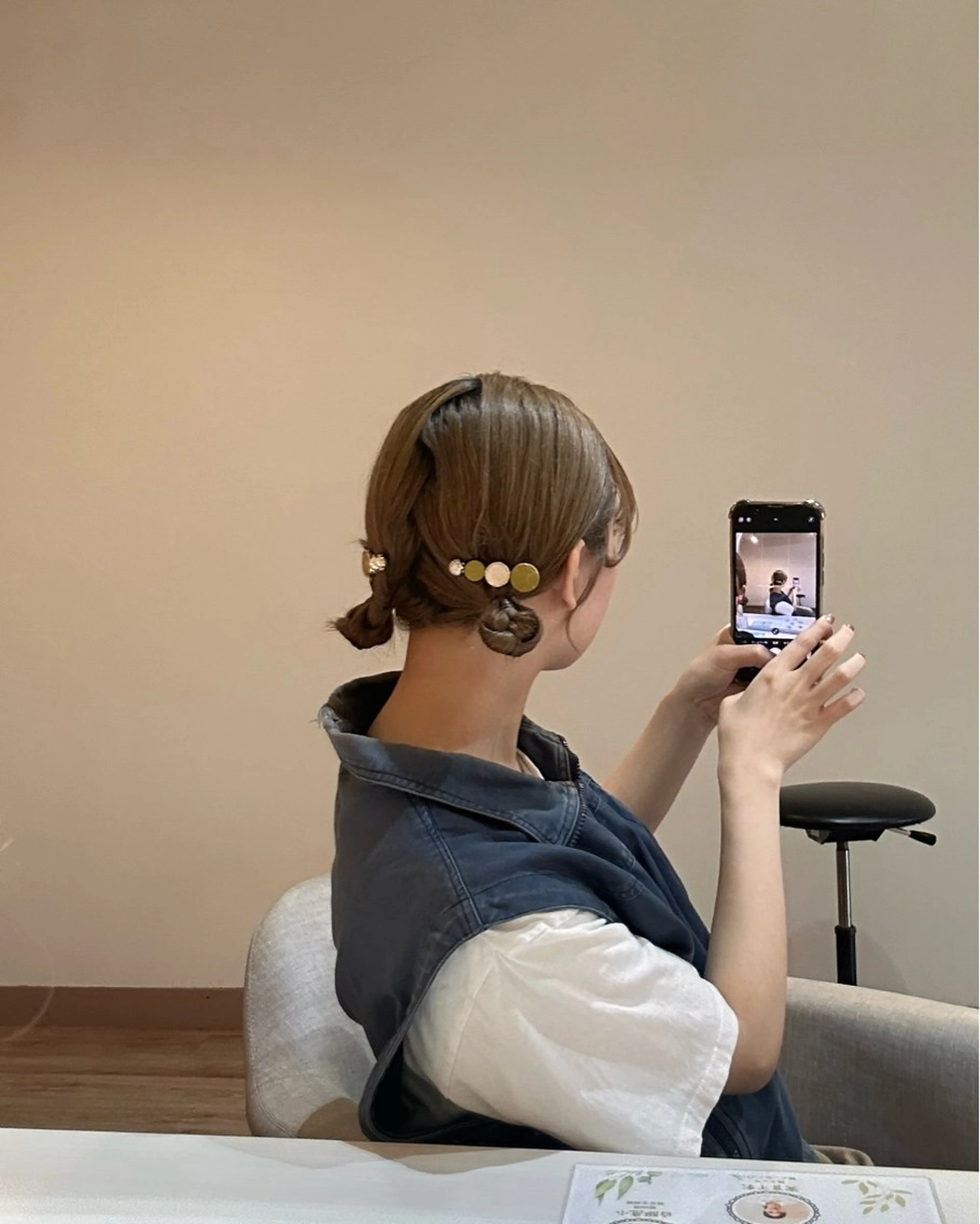 ヘアアレンジ 小島 瑚白のヘアスタイル