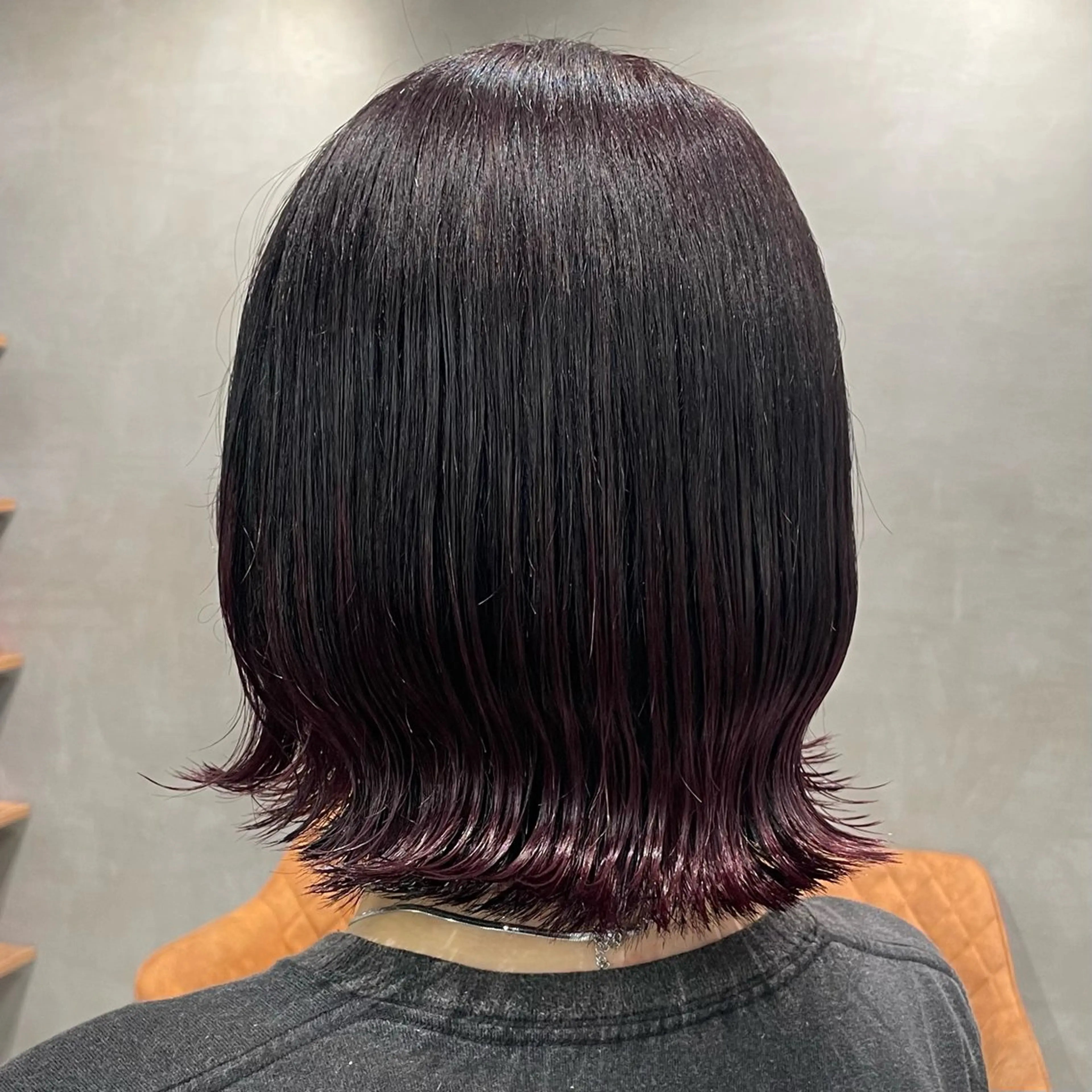 ミディアム カラー ヘアカラー トリートメント ヘッドスパ ヘアセット 暖色レイヤー 🥀REIRIのヘアスタイル