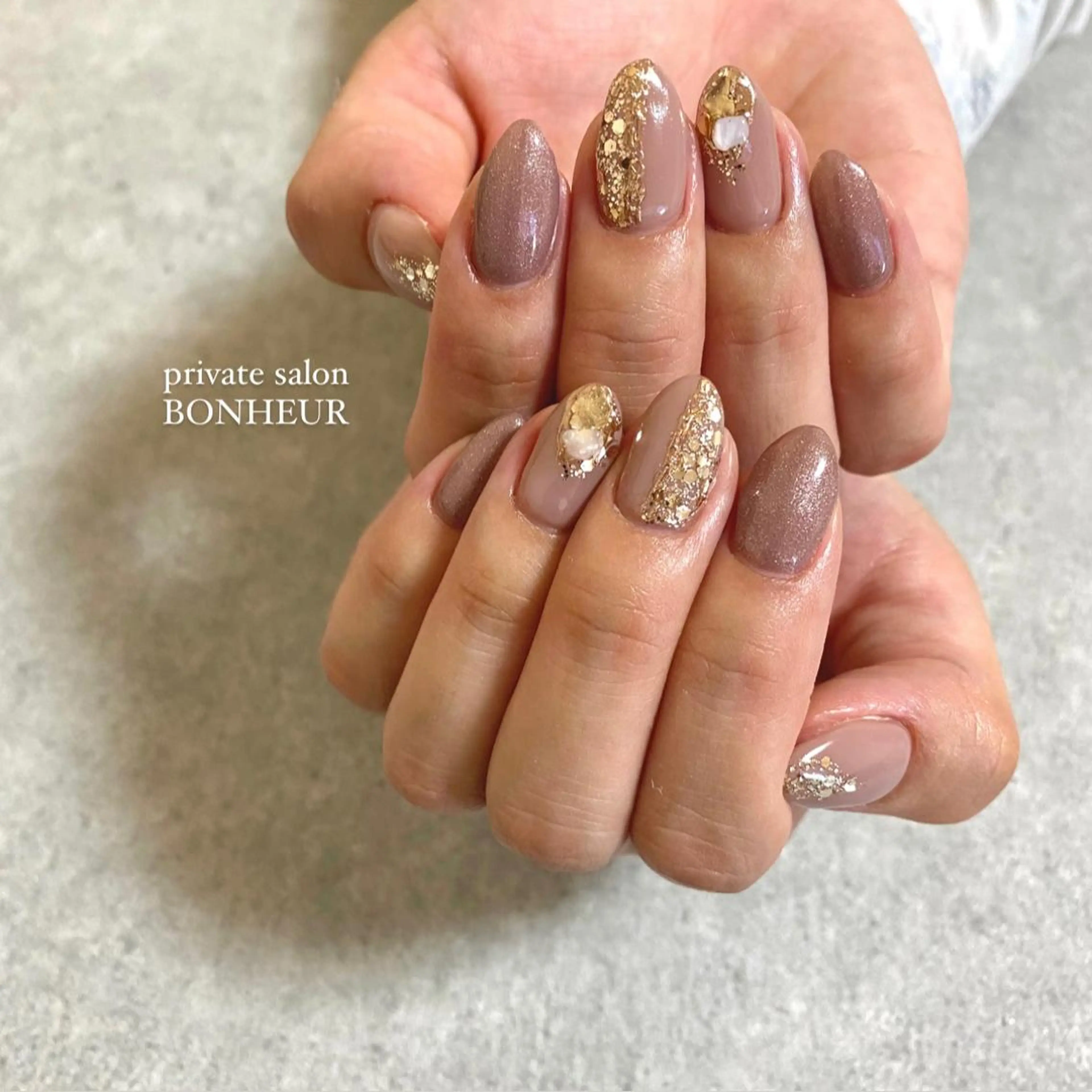 ネイル ハンドネイル BONHEUR Annaのネイルデザイン