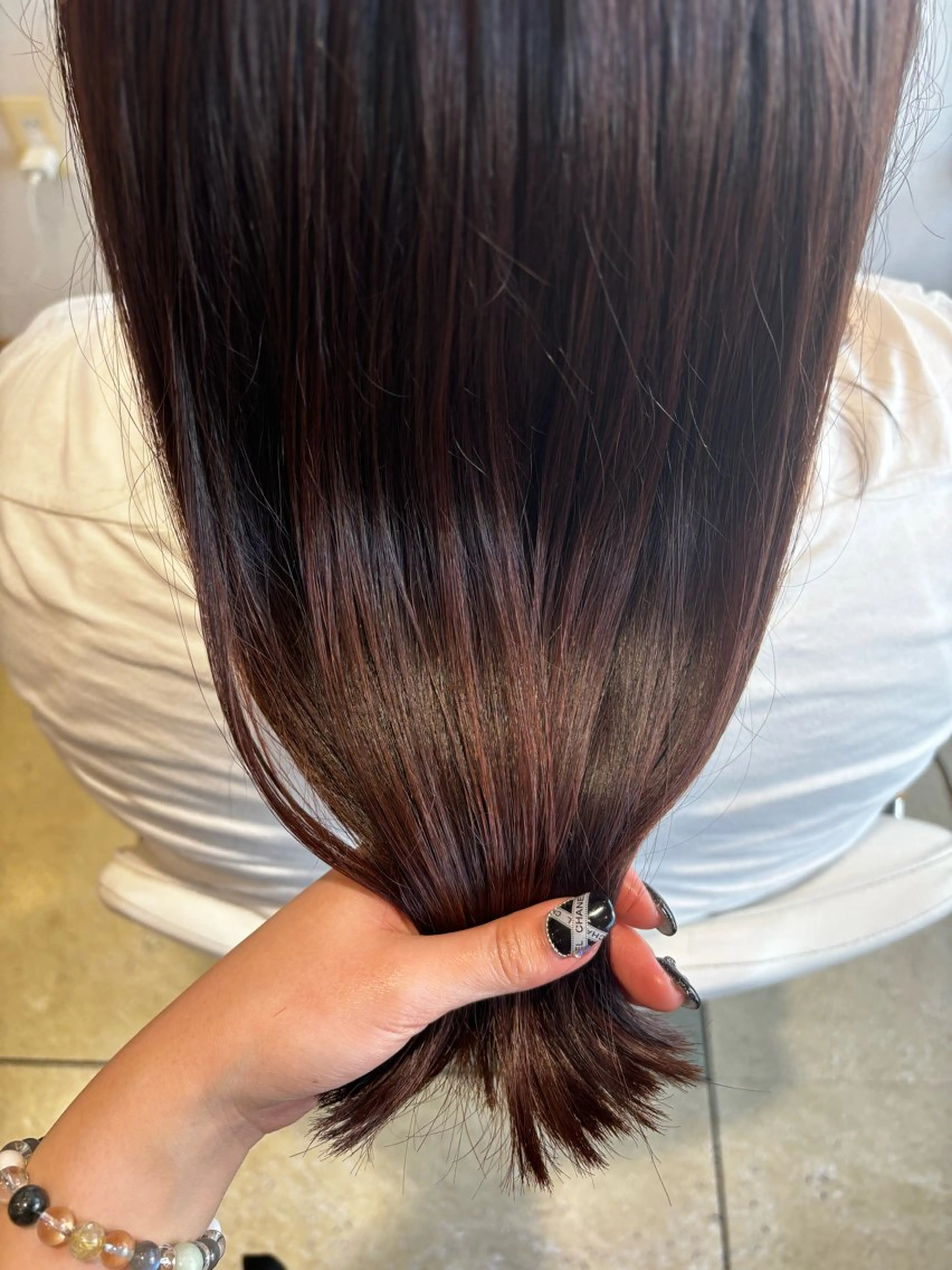 カラー 奈那美🌸 韓国ヘア🌸透明感のヘアスタイル