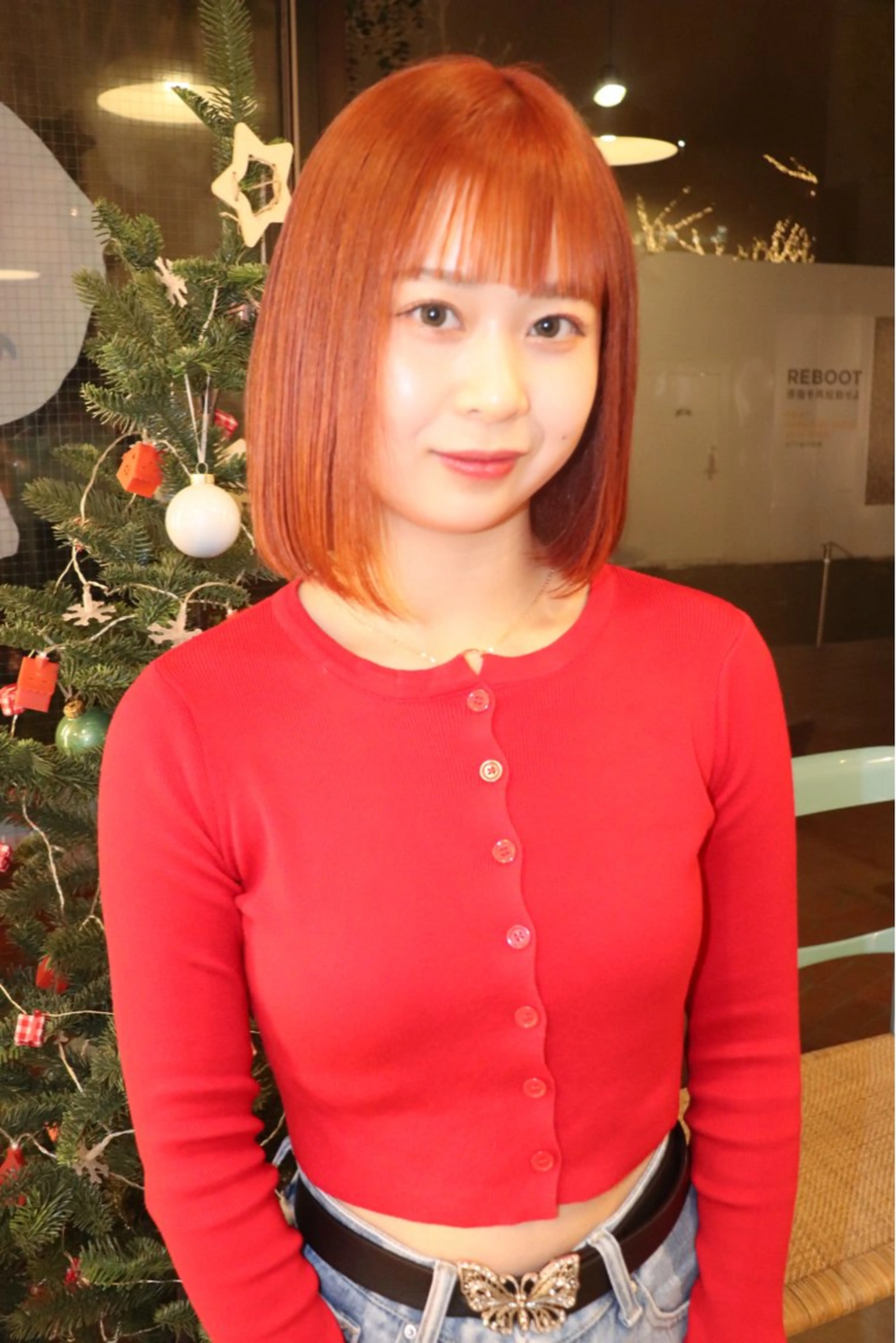 セミロング カラー @kyoniyy KYONIのヘアスタイル