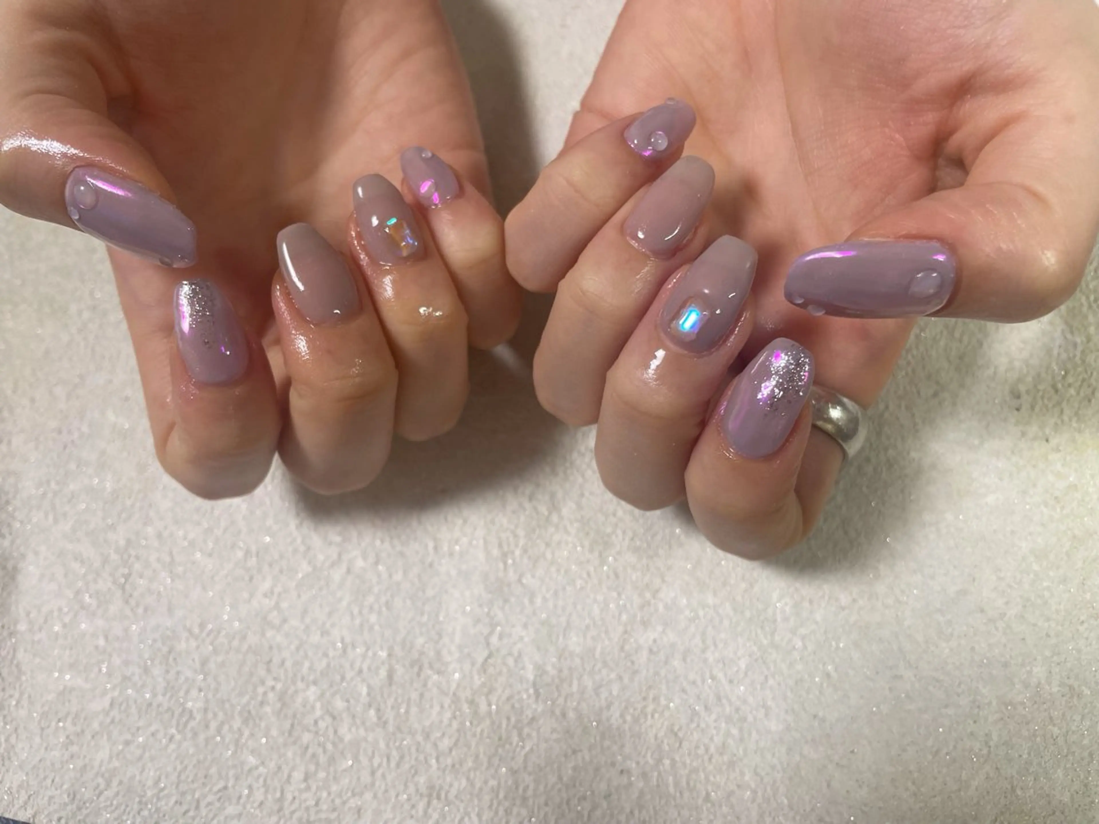 ネイル ジェルネイル 韓国ネイル メンズネイル パラジェル 春ネイル ハンドネイル kiki nail 二子玉川のネイルデザイン