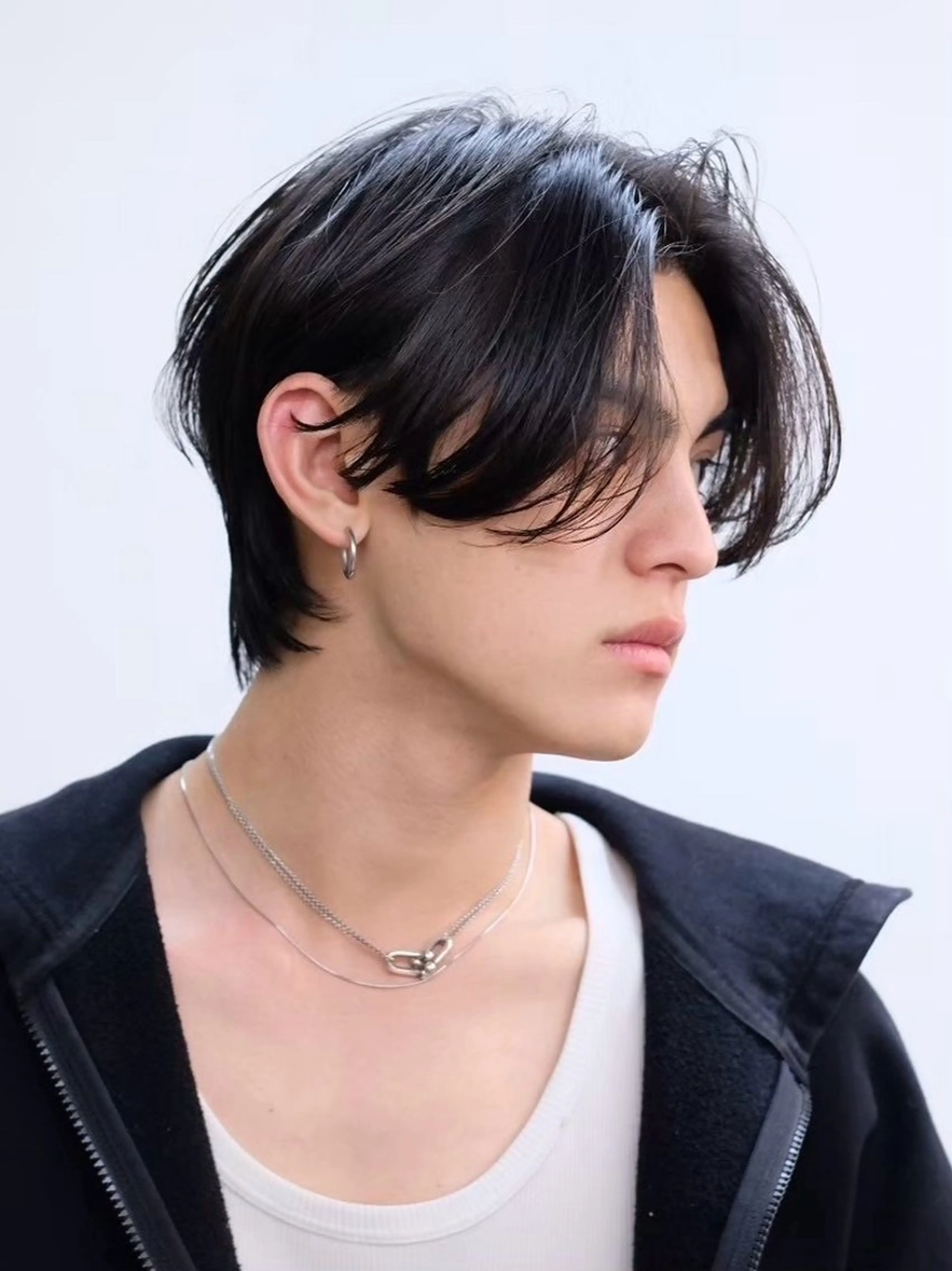 パーマ メンズ センターパート メンズパーマ ニュアンスパーマ カット パーマ k.e.y銀座店所属・安藤幹人 メンズカット/パーマのヘアスタイル