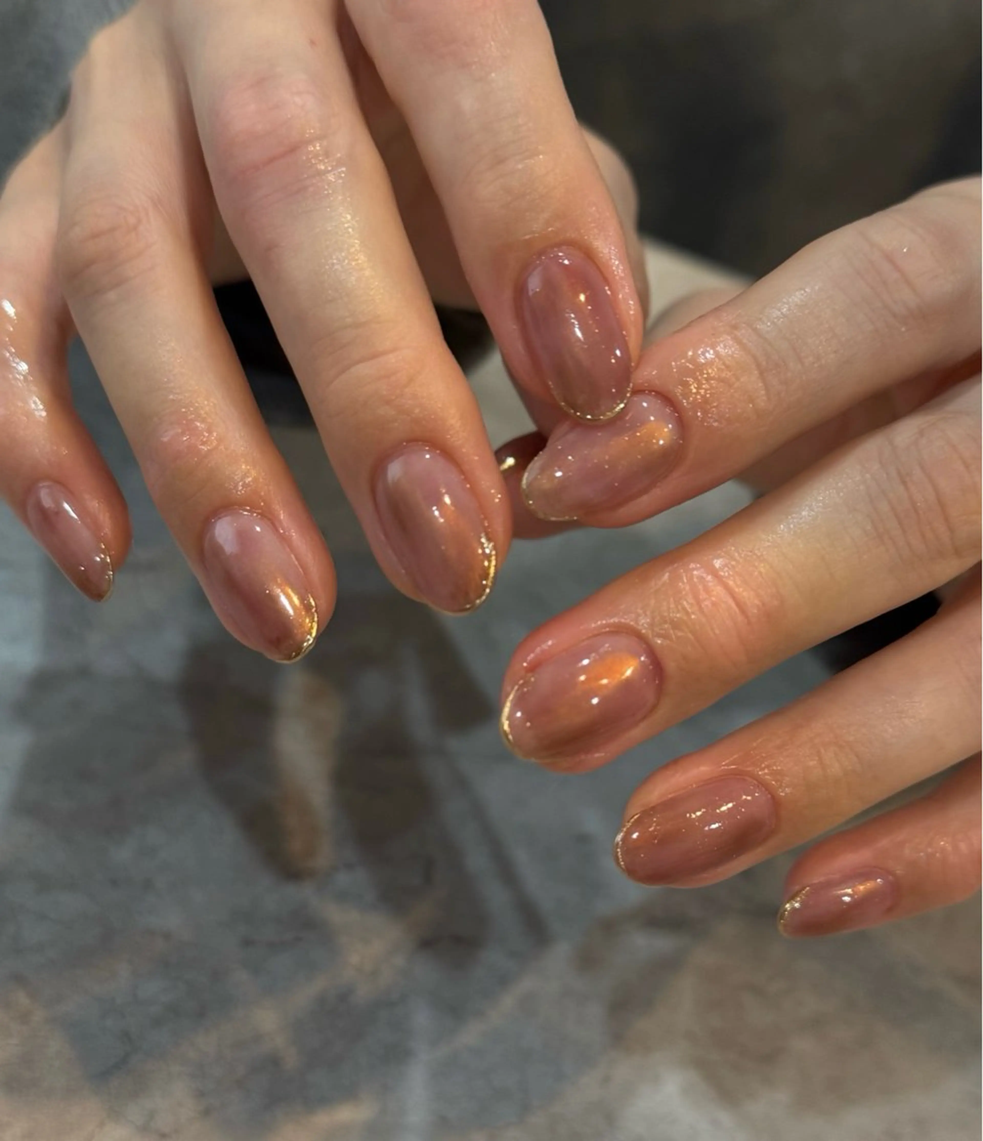 ネイル ミラーネイル ハンドネイル Blé nailのネイルデザイン