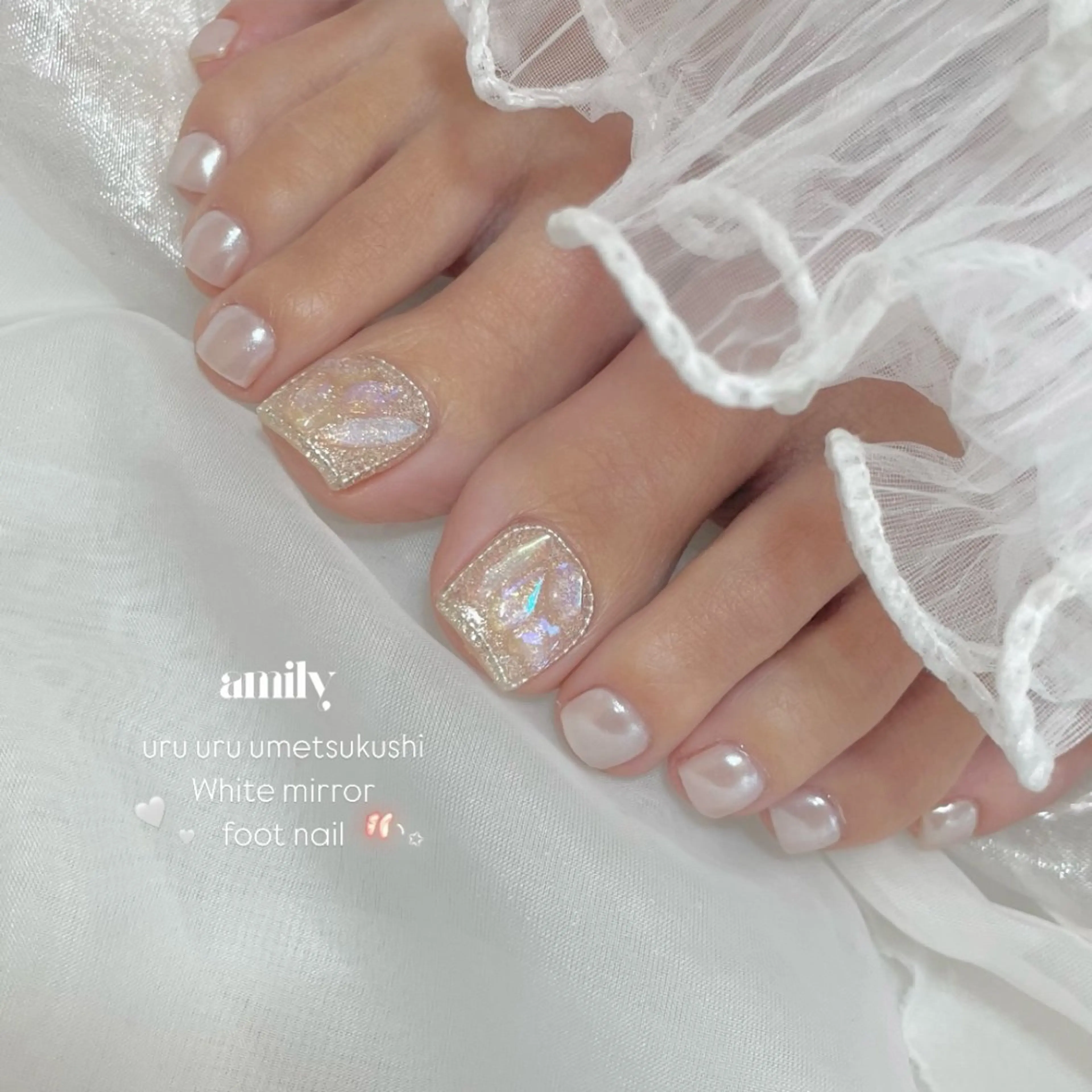 ネイル amily所属・🤍𐙚 ‌˚ YURIKOのネイルデザイン