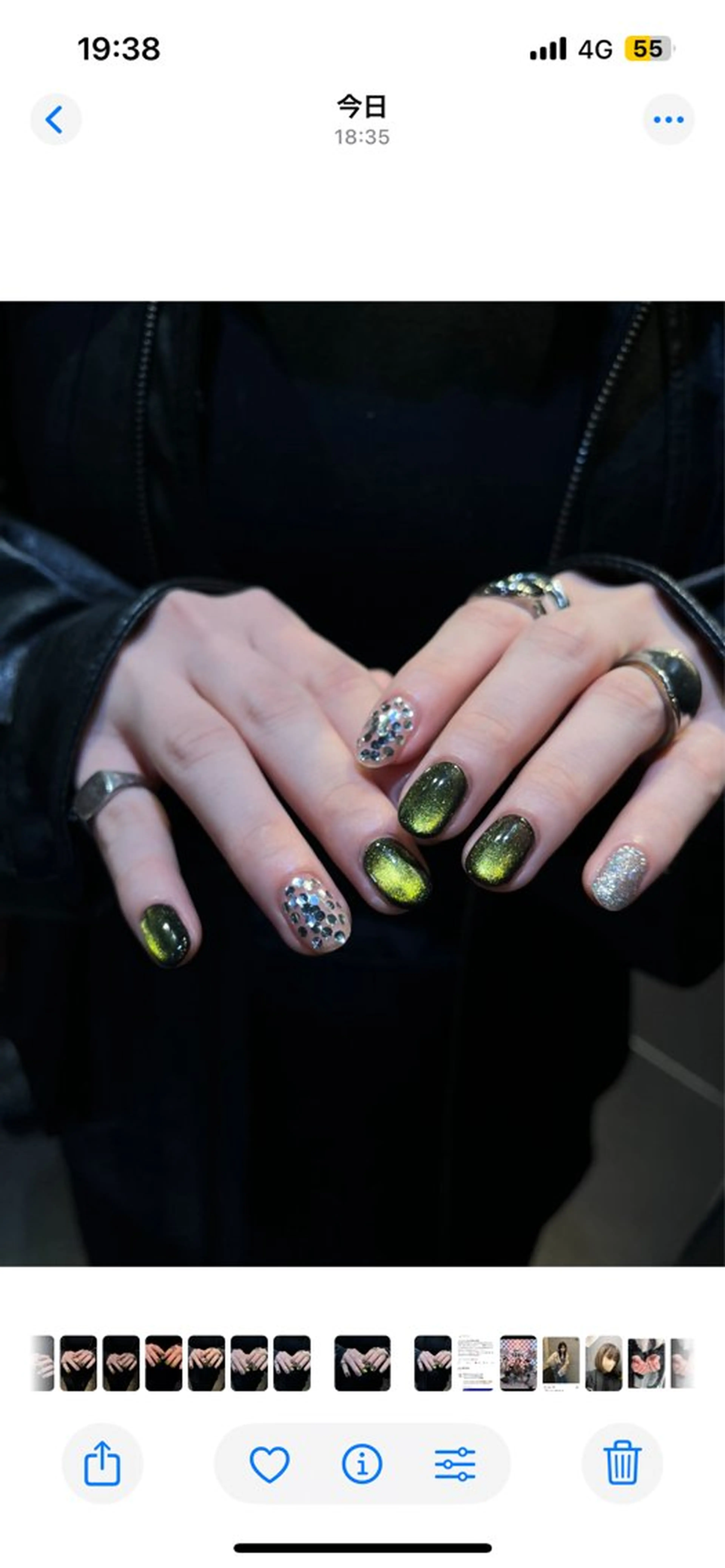 ネイル 🪷福本 亜実　/大阪心斎橋のネイルデザイン