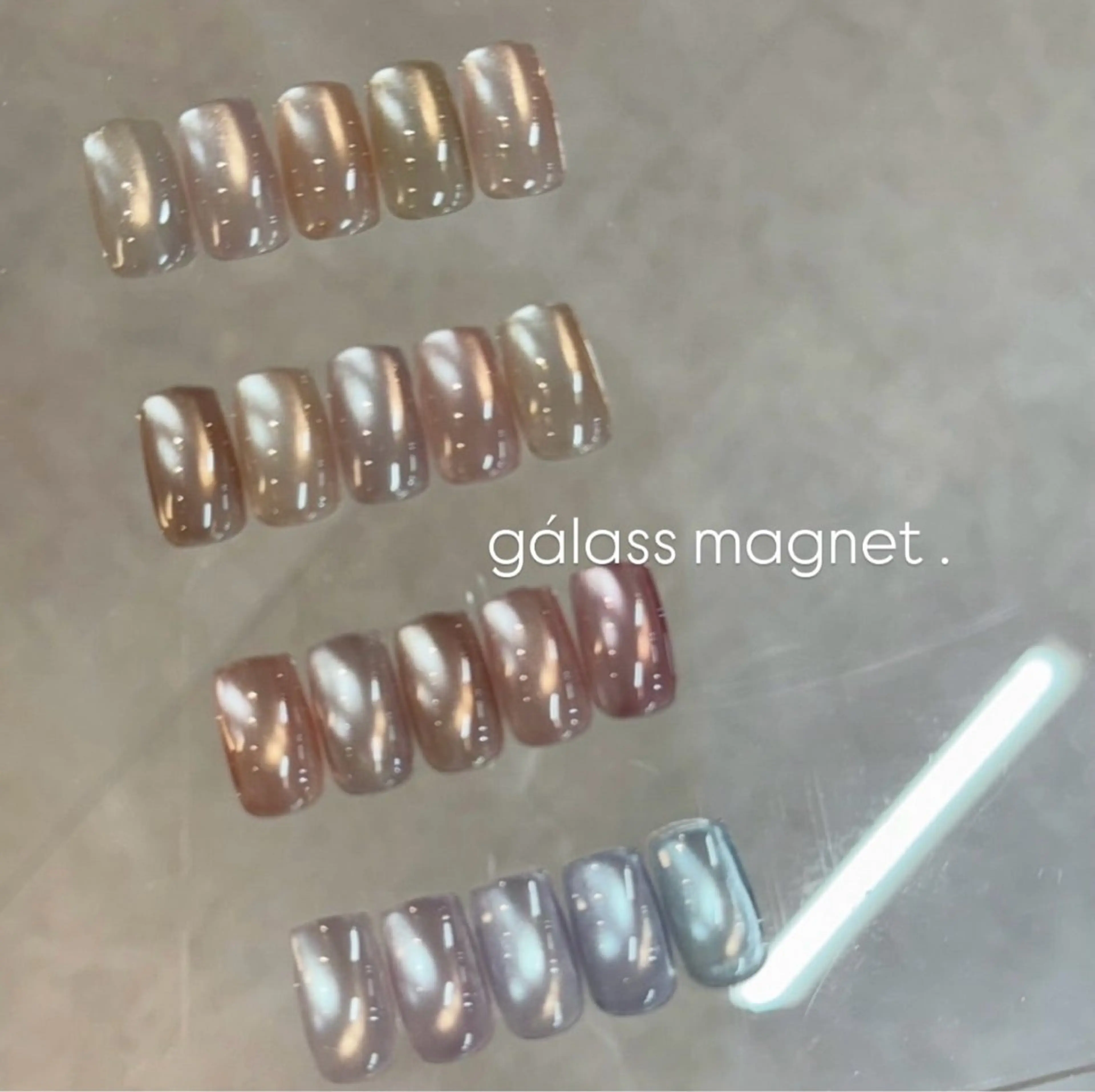 NewOpen限定モデル様　武蔵小金井店限定価格オフ込み【抜け感とろみマグネット】enoi*ガラスマグ/milkマグの写真