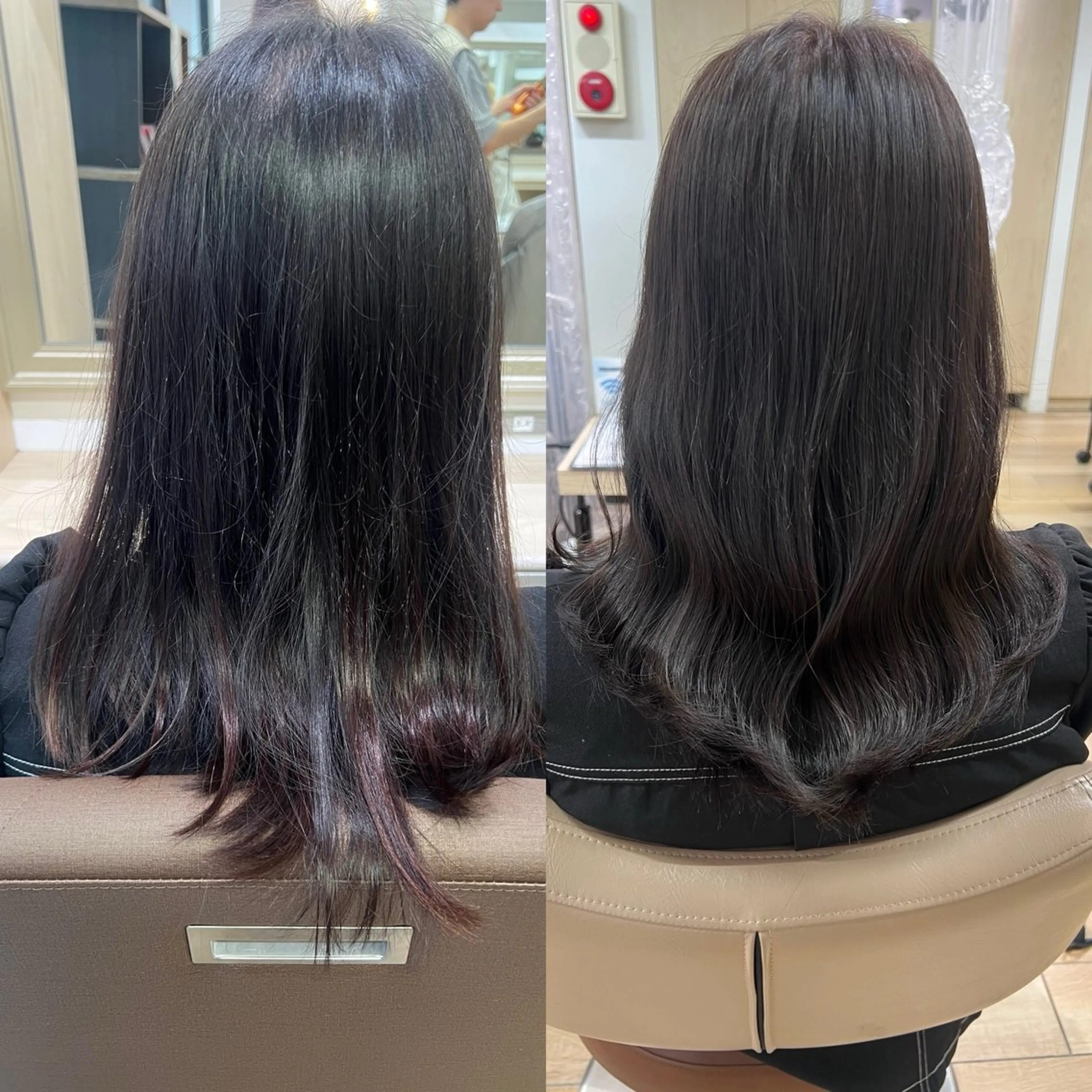 セミロング カラー ヘアカラー 高橋 香奈のヘアスタイル