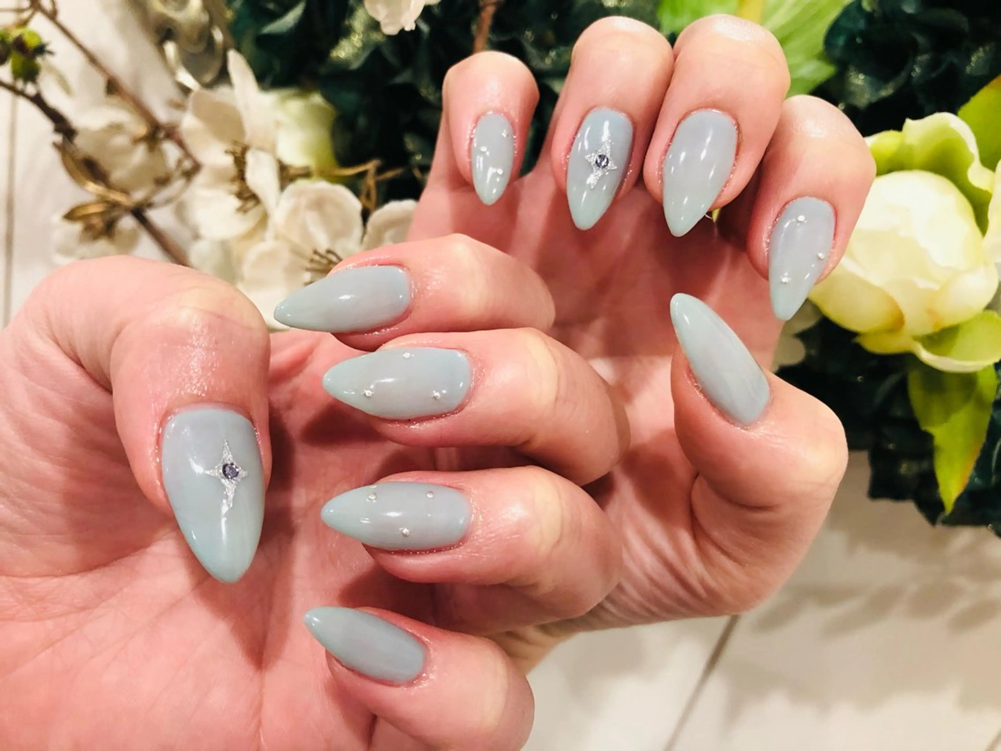 ネイル アートネイル シンプルネイル 清谷 あすかのネイルデザイン