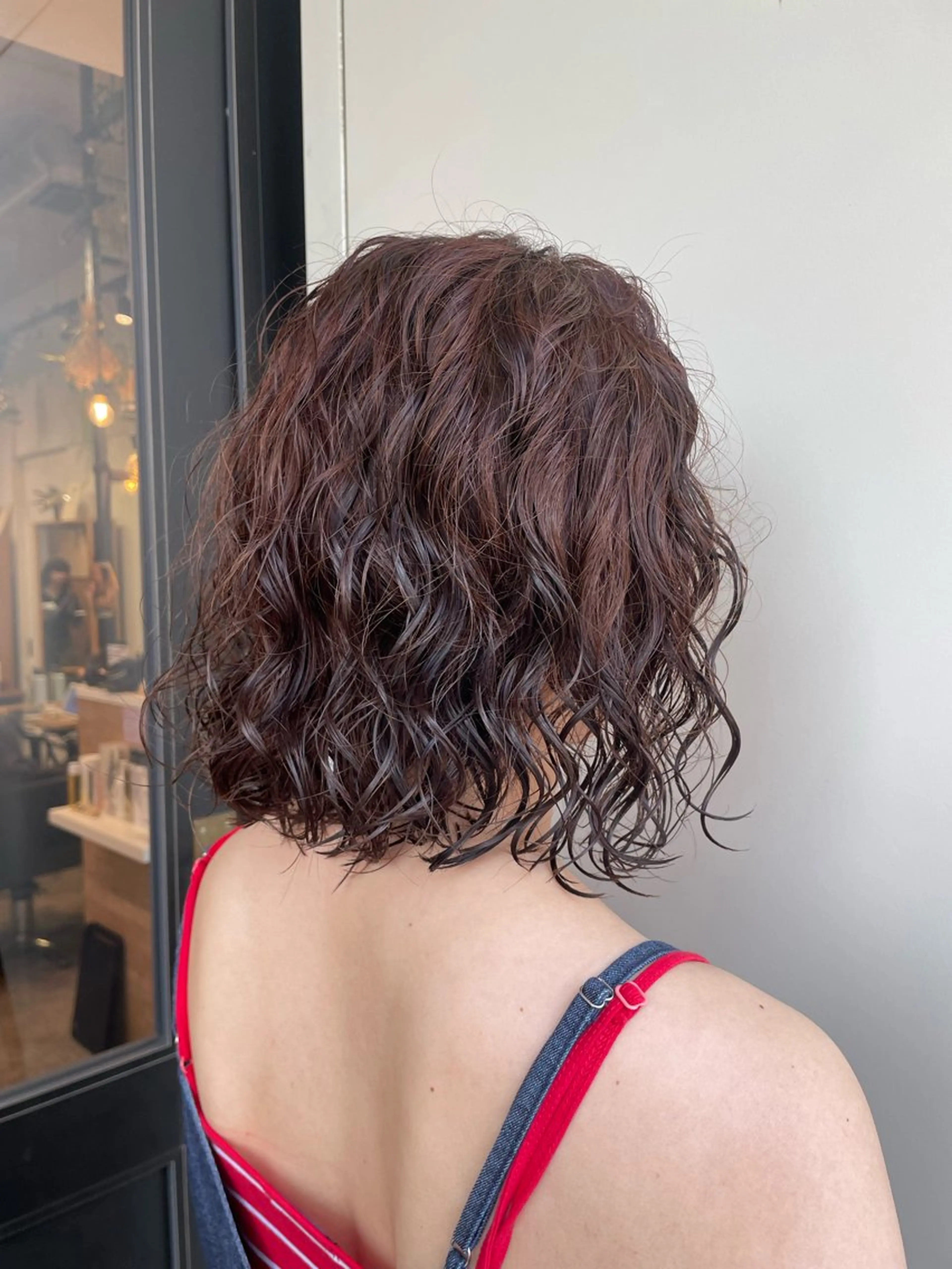 ミディアム パーマ カット パーマ トリートメント Toiro 横浜所属・🎀レイヤー/パーマ カラー/ai🎀のヘアスタイル