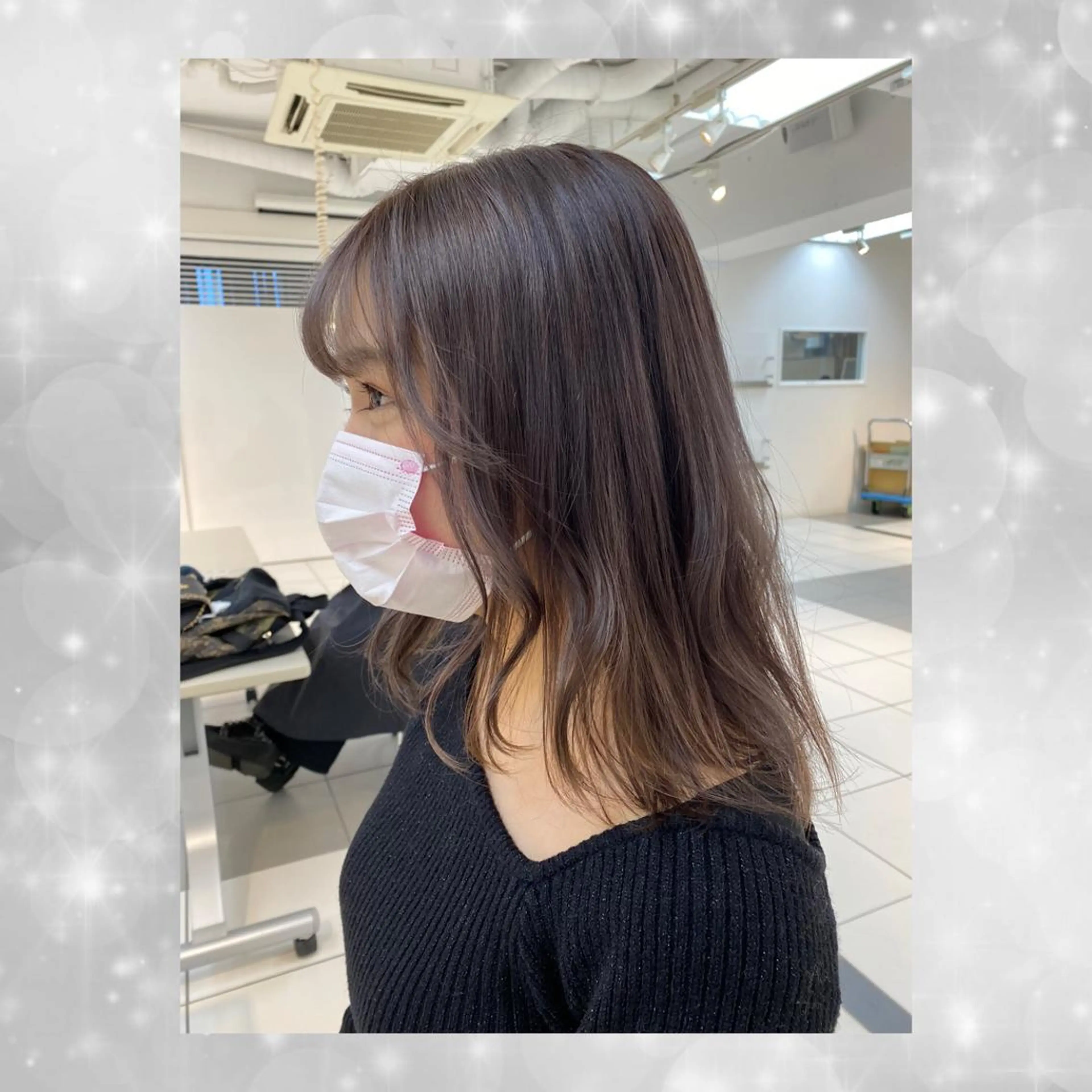 セミロング 🦋小倉 彩🦋のヘアスタイル