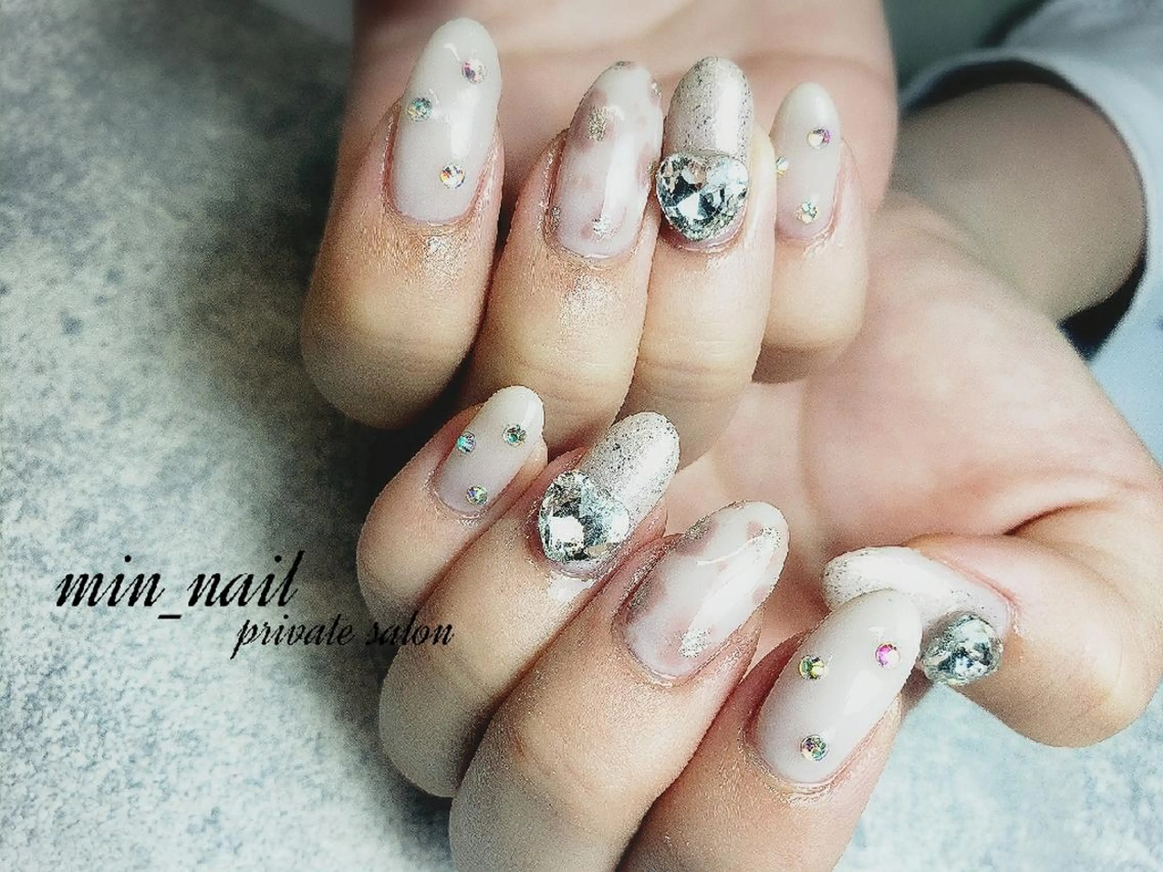 ネイル 持ち込み ハンドネイル プライベートサロン lienのネイルデザイン