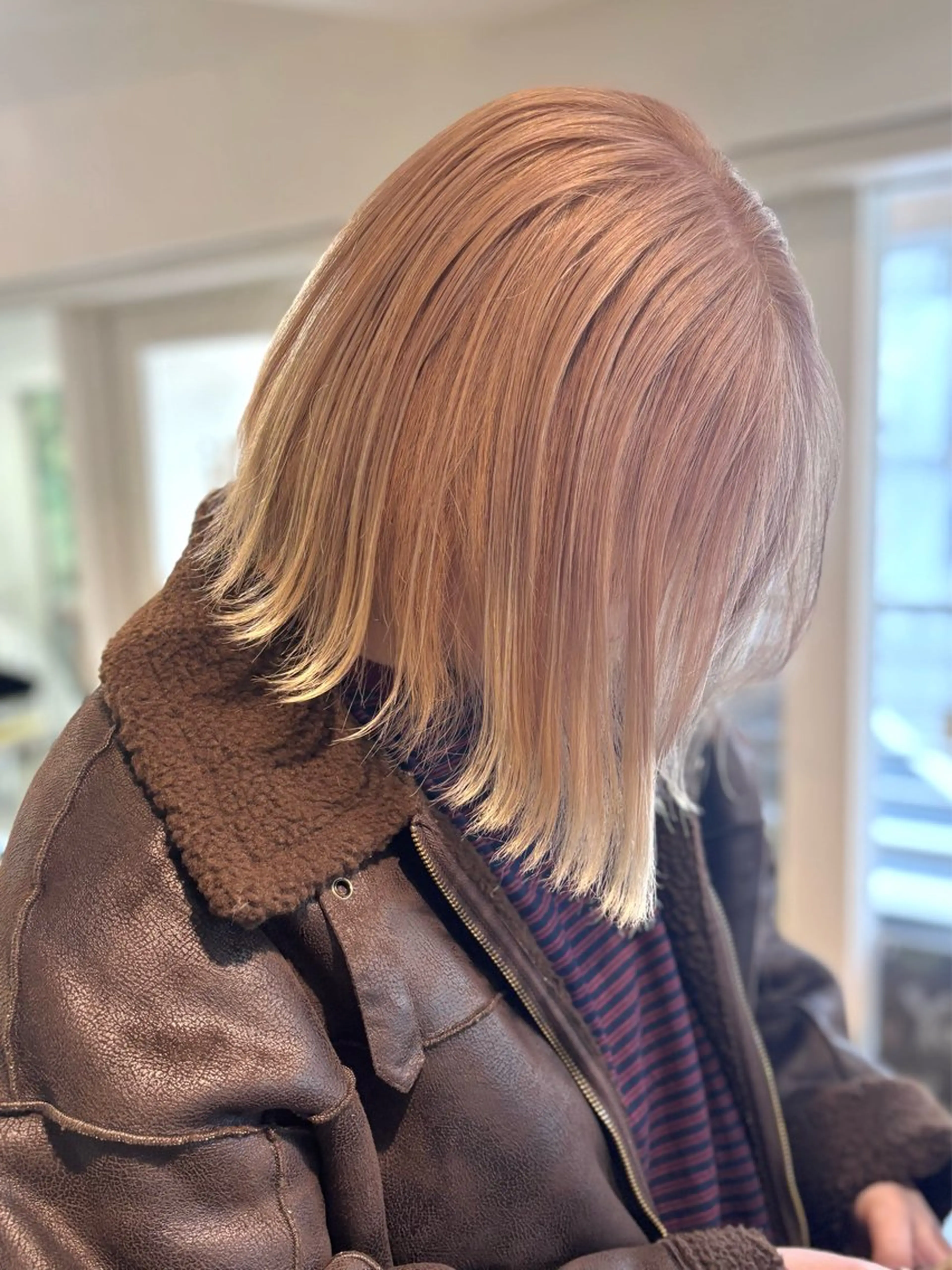 ショート カラー 髪質改善/ヘアケア coiiはしもとはなのヘアスタイル