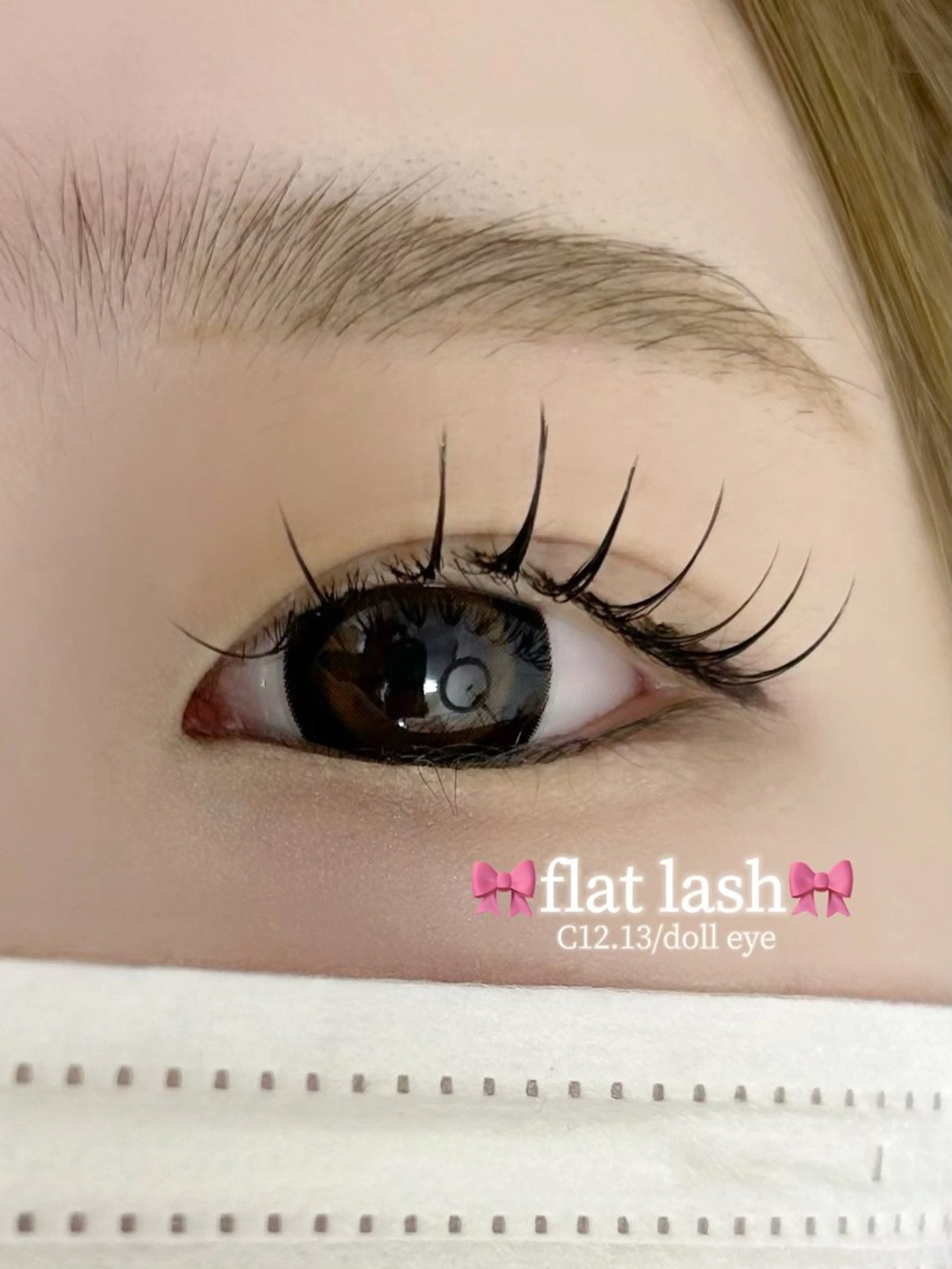 フラットラッシュ100本🎀(オフ込み)の写真