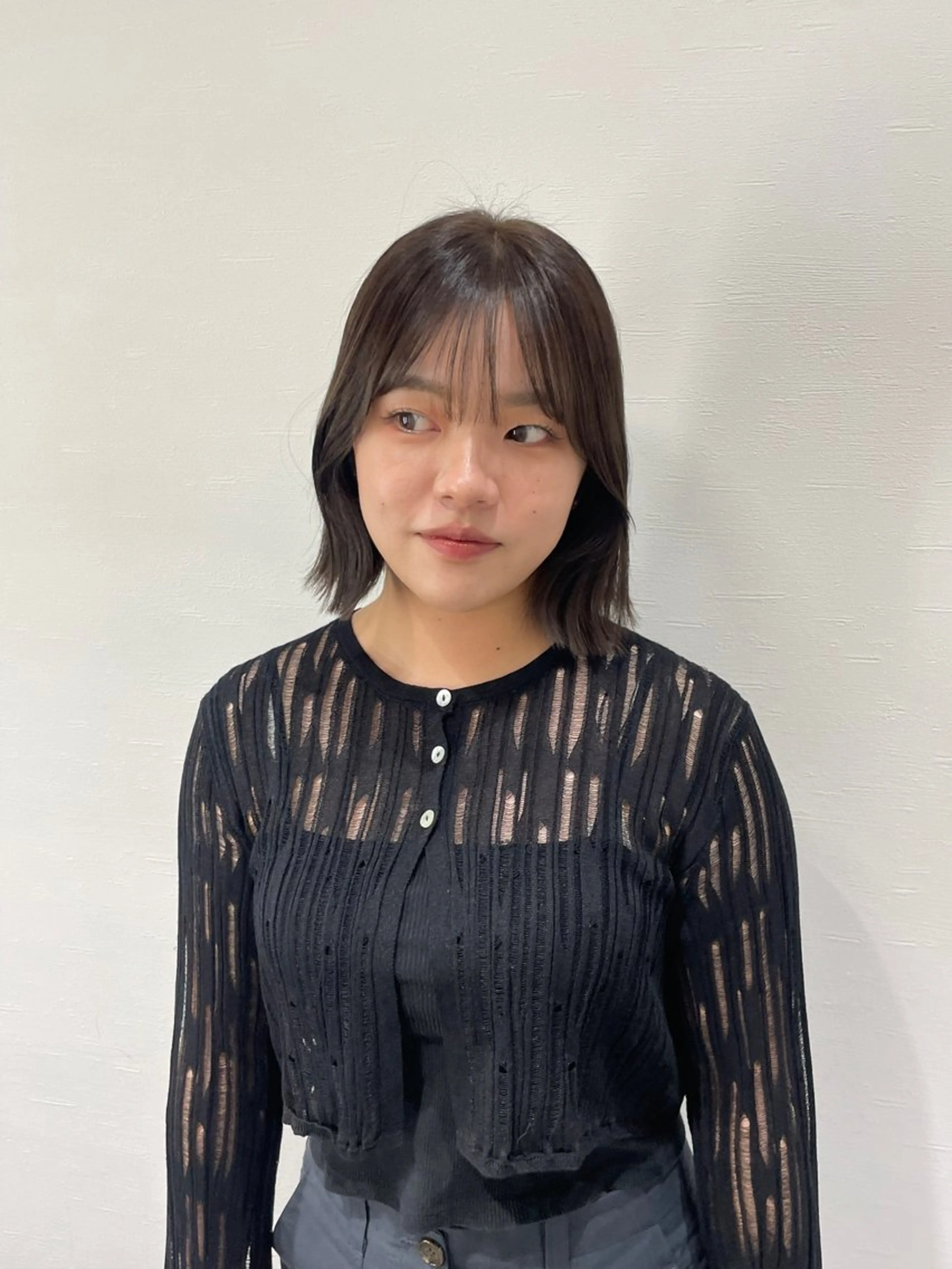 カラー 似合わせ前髪/ 小顔カット🎀そうのヘアスタイル