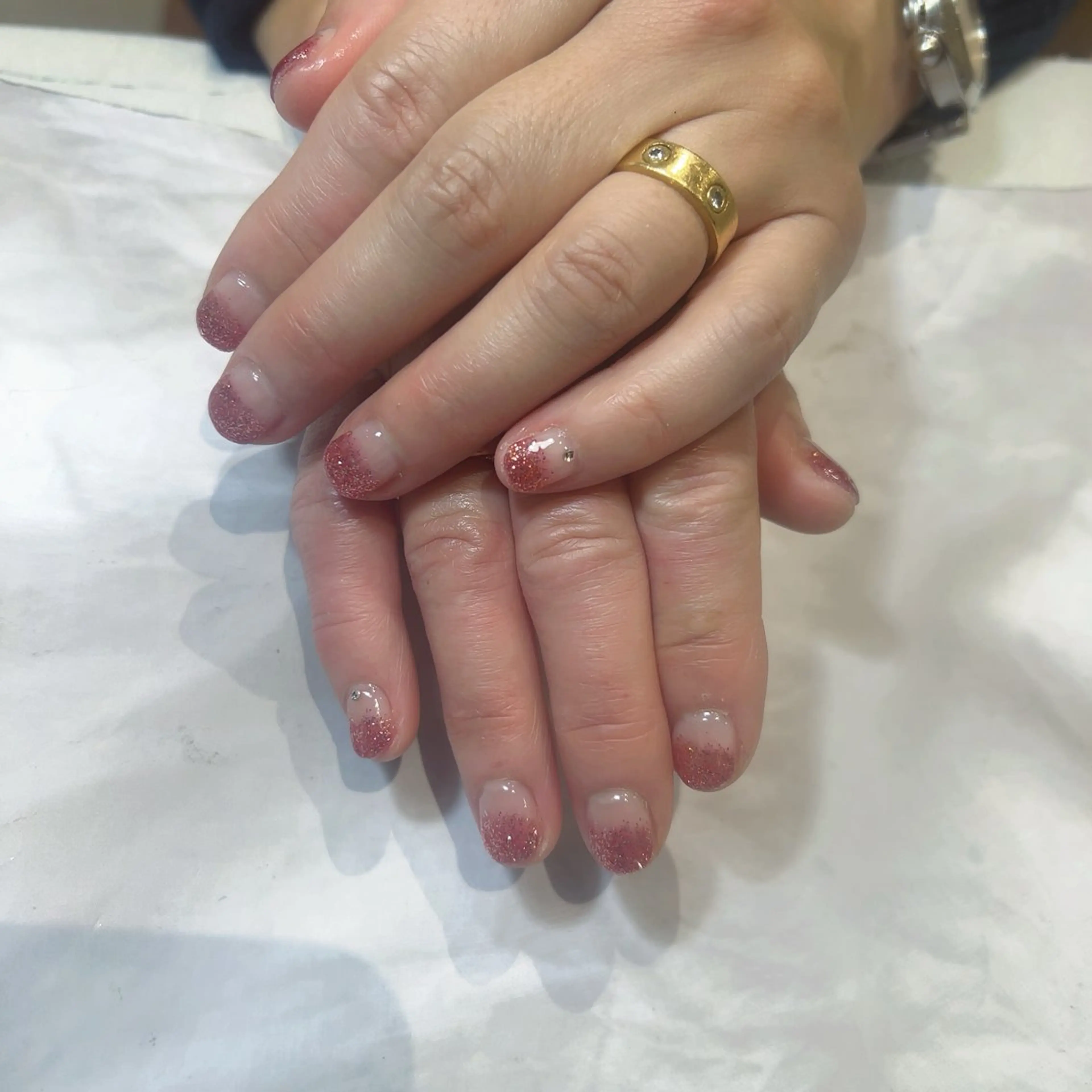 ネイル ハンドネイル hair&make EARTH coiffure beaute 龍ケ崎店所属・nailset/ asukaのネイルデザイン