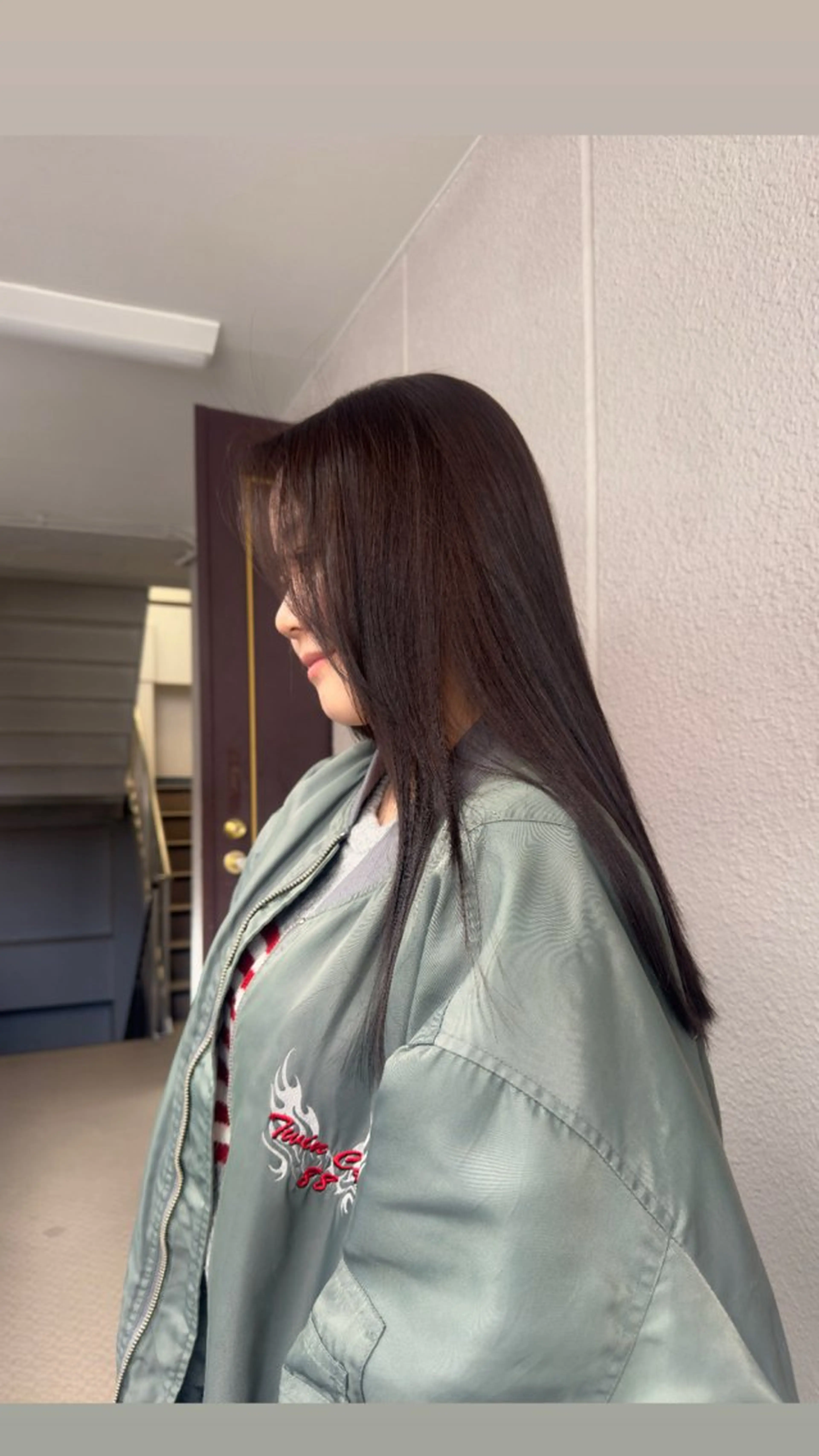 セミロング ヘアカラー トリートメント 🌟抜け感カラー/ メンズカット/坂本竣のヘアスタイル