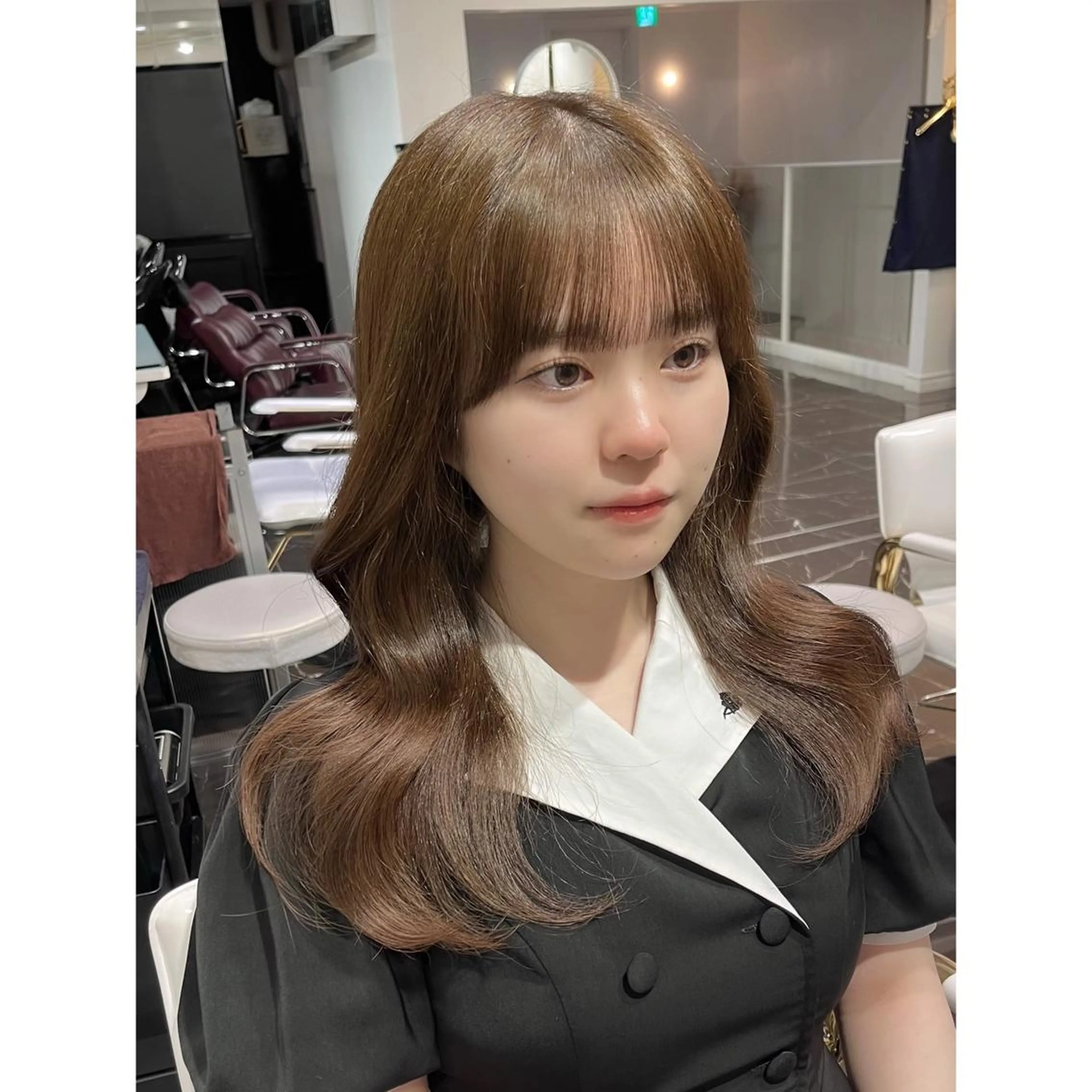 ロング カラー ブリーチ ヘアカラー LOTTA CUCCI所属・miyu /トレンド カラー×艶髪のヘアスタイル