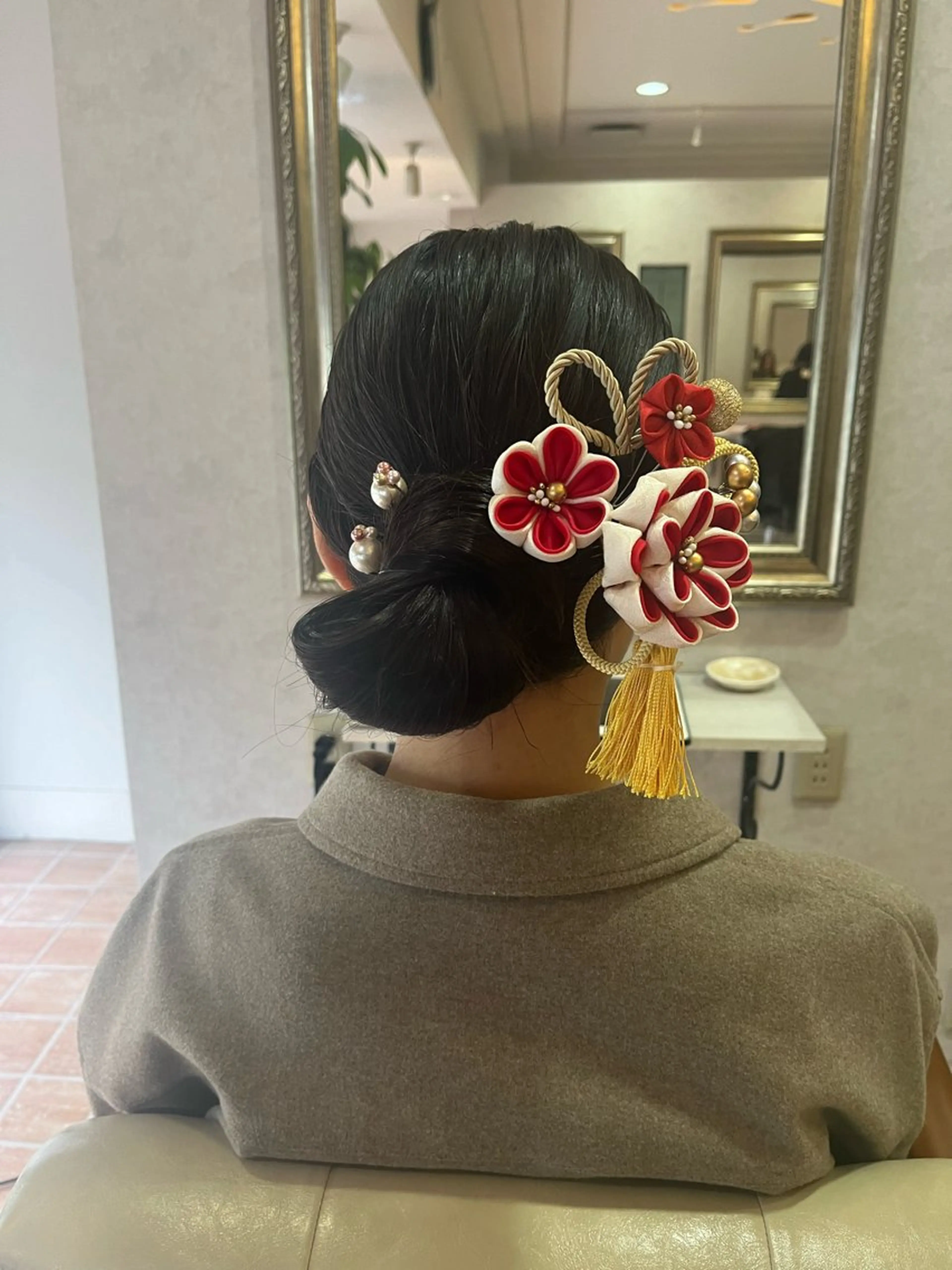 ヘアアレンジ 着物ヘア 🔷岡村主明🔷 Lafestaのヘアスタイル