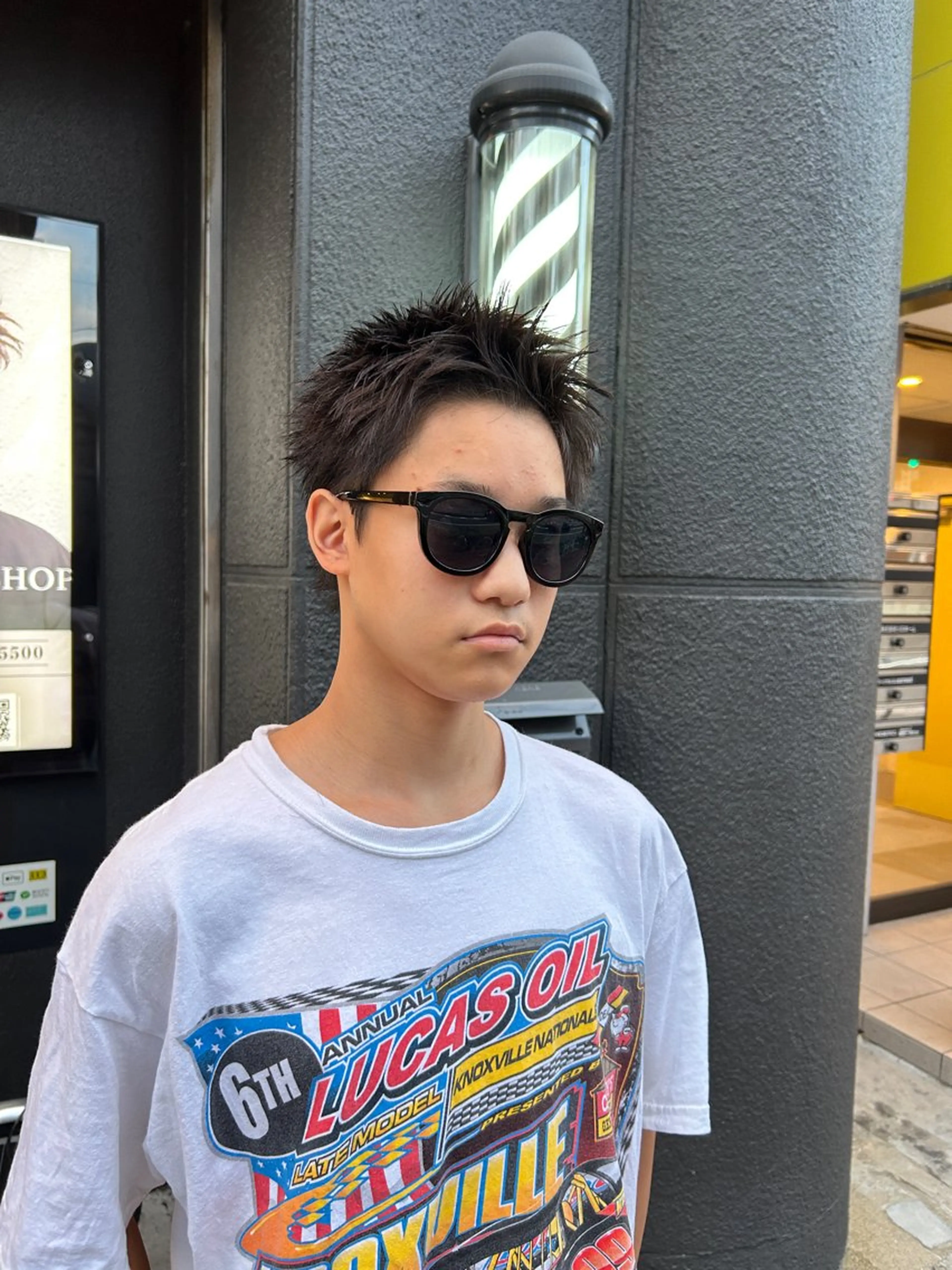 ショート ショートヘア FREAK BARBER SHOP河原町三条店所属・脇田 勇弥のヘアスタイル