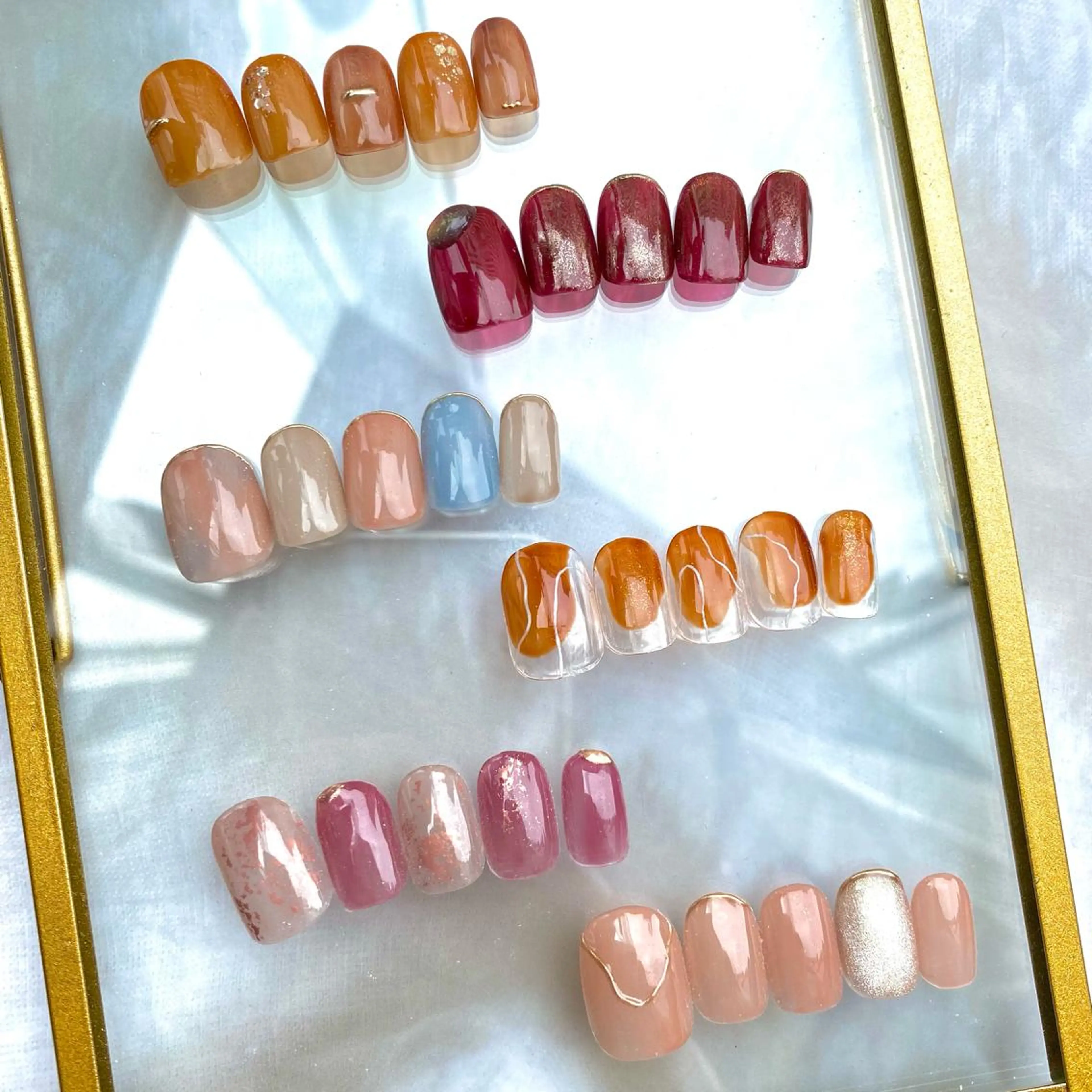 ネイル 渋谷ニュアンスネイル SYURI🫧のネイルデザイン