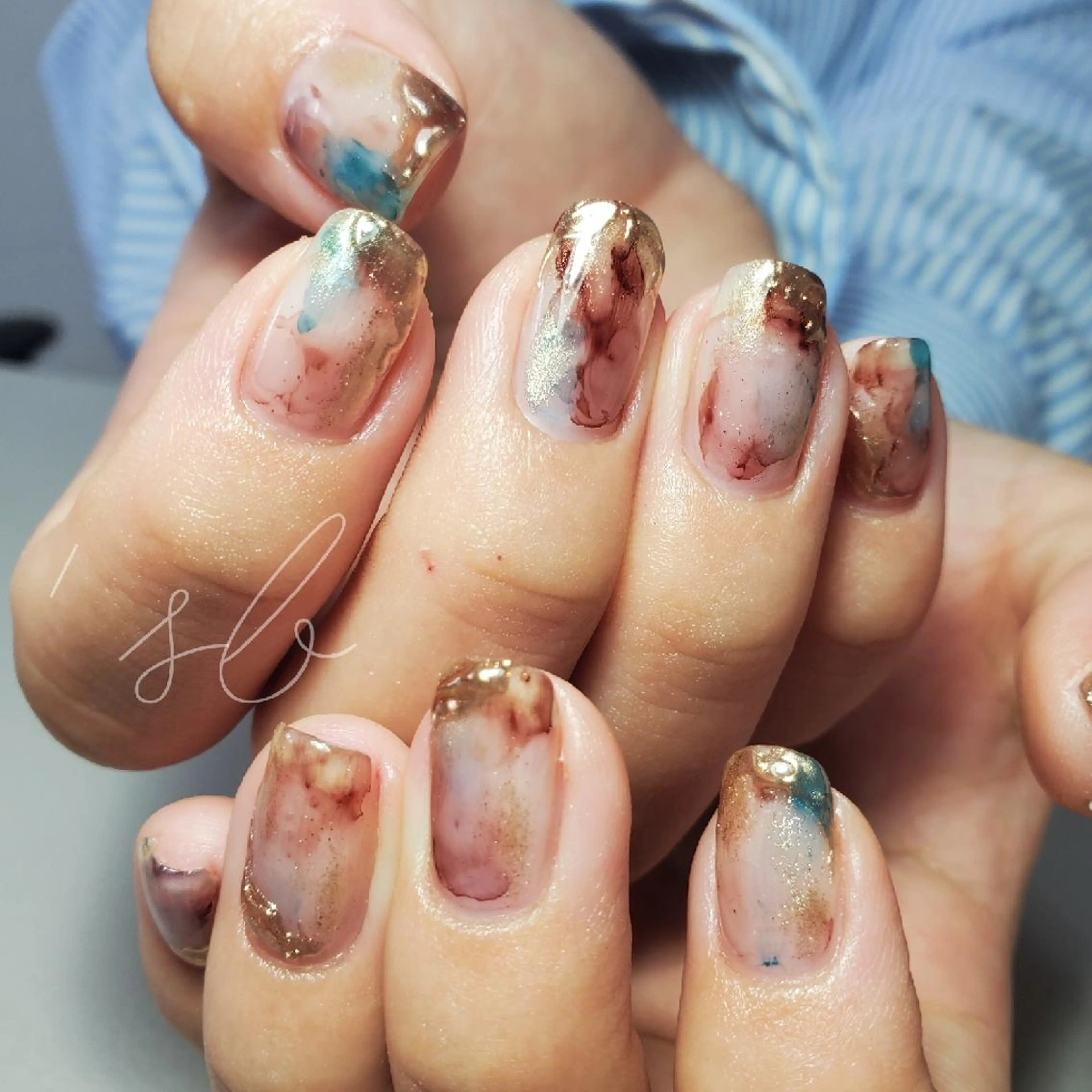 ネイル ハンドネイル nailroom‪ sb‪‪𓈒𓂂𓏸のネイルデザイン