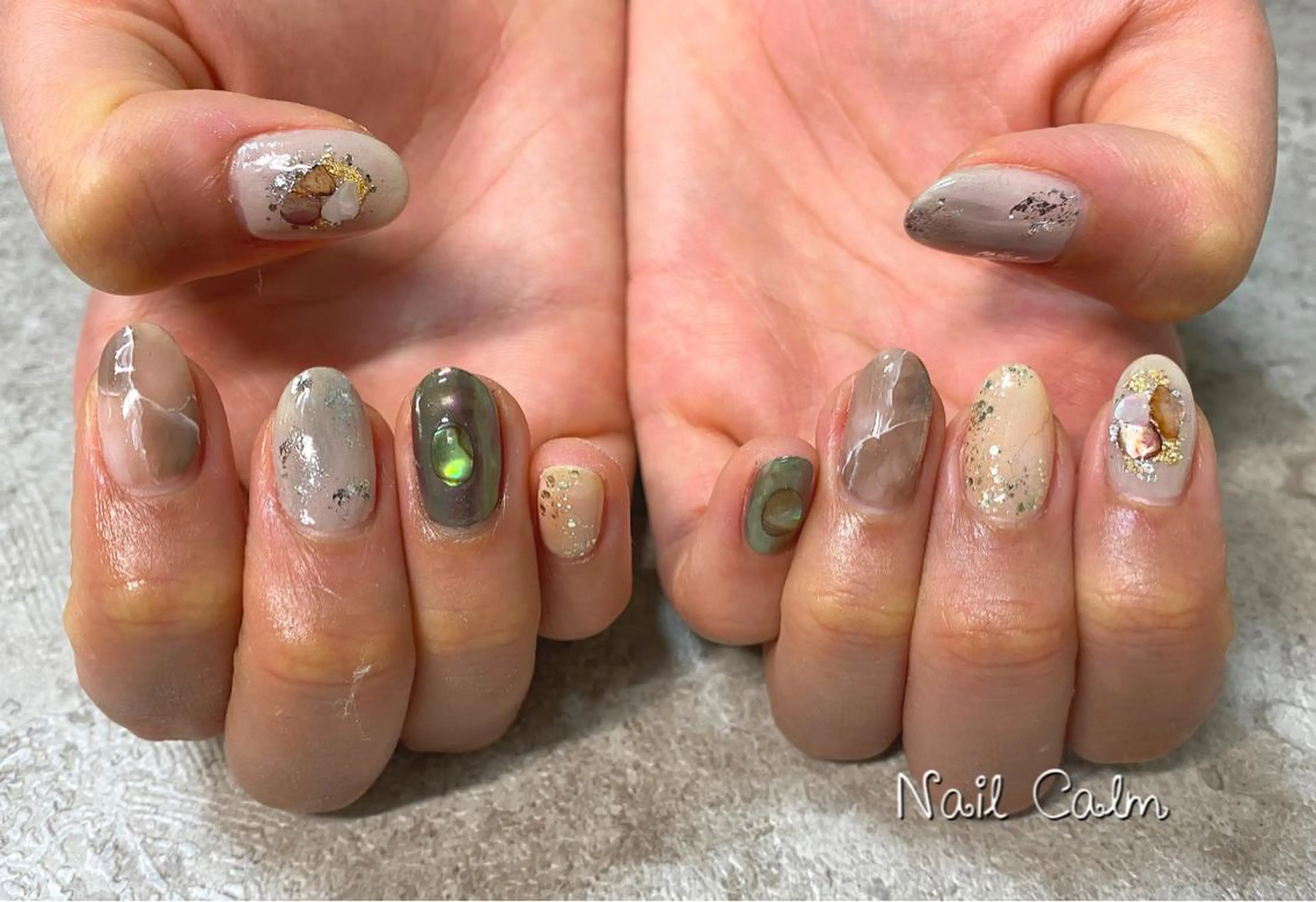 ネイル ハンドネイル Nail Calm所属・プライベートサロン Calmのネイルデザイン
